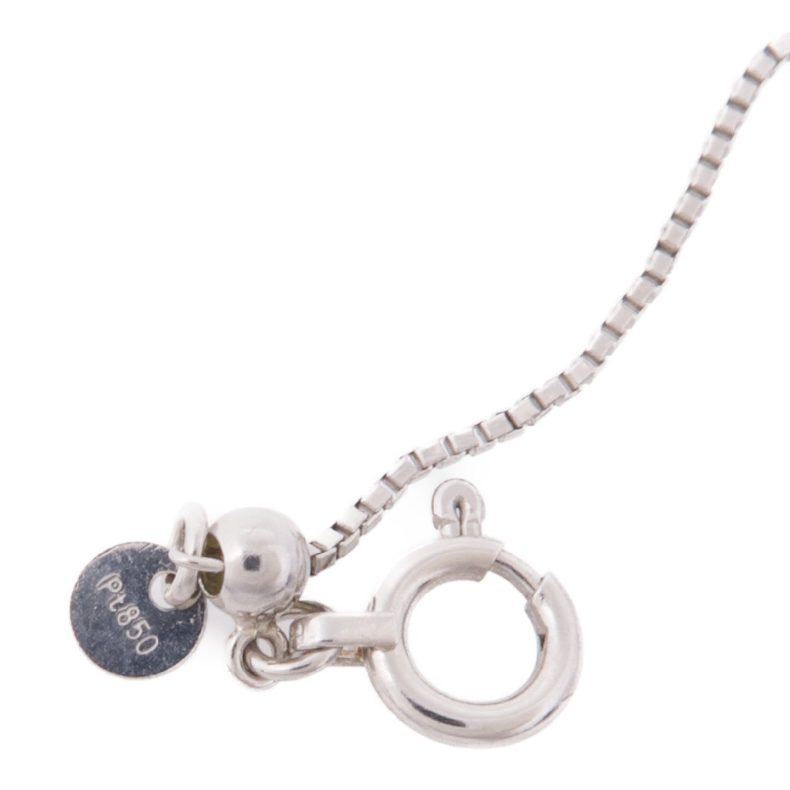 JEWELRY Ruby Diamond Necklace 18K White Gold