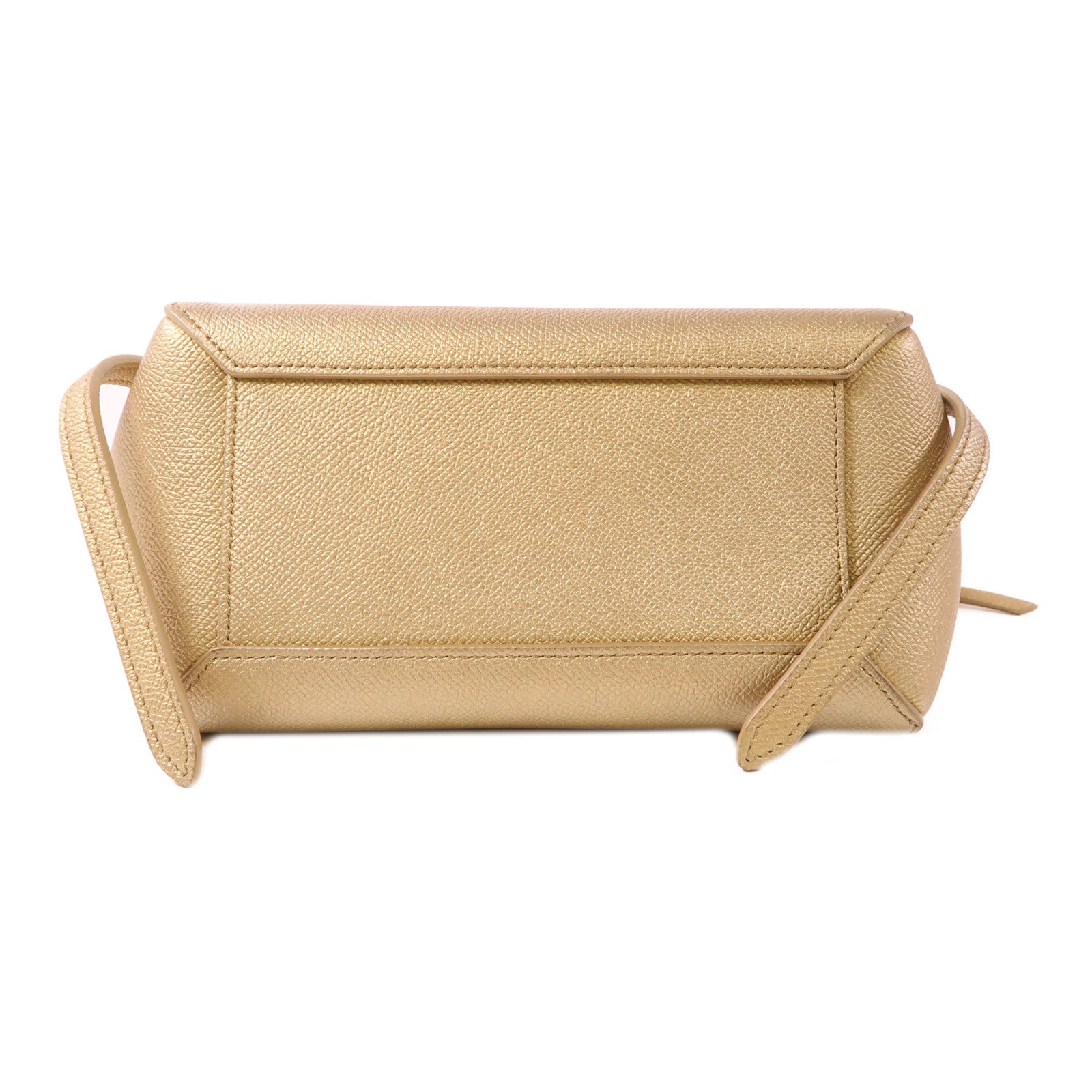 CELINE 牛皮皮革Nano Belt Bag金扣手挽肩背兩用袋