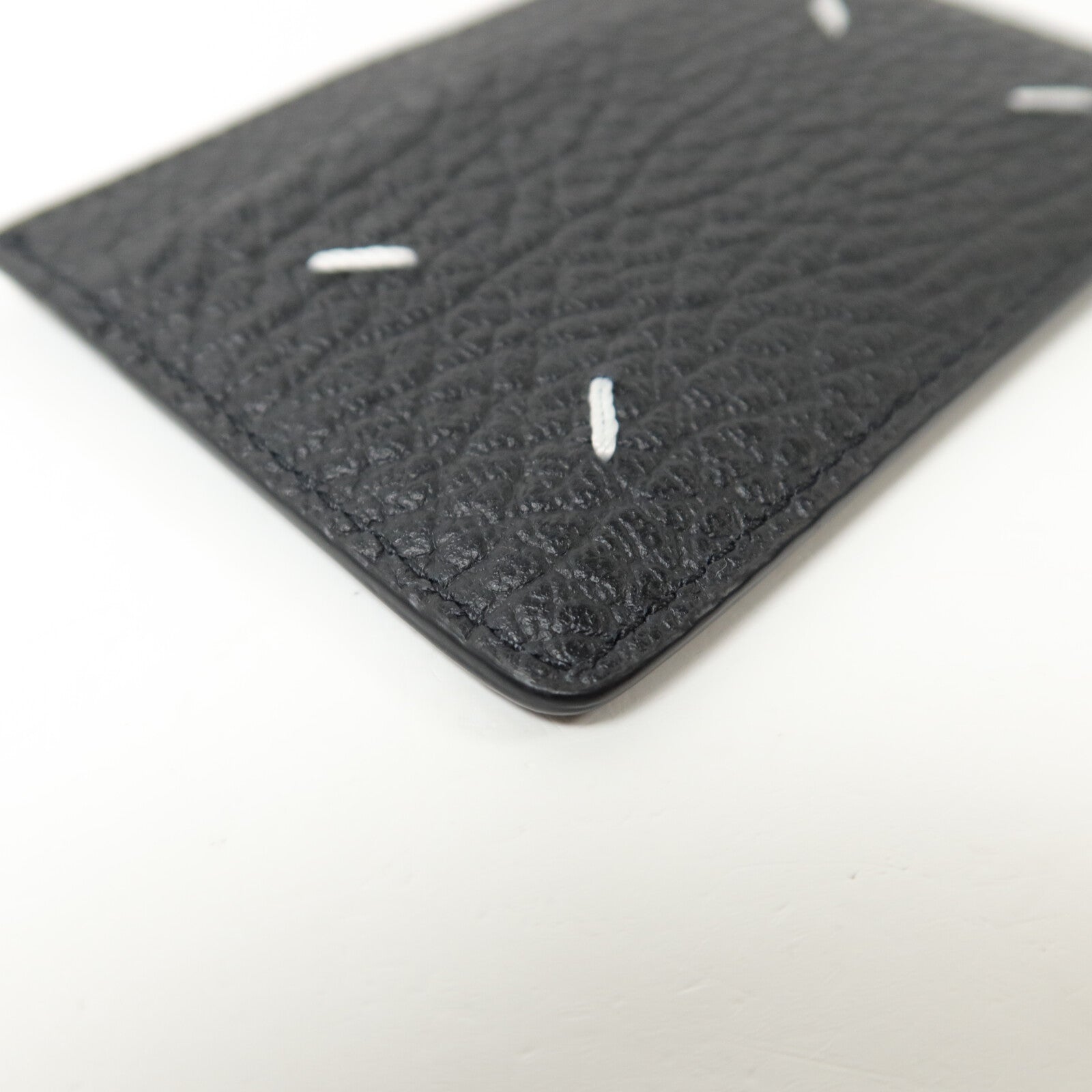 SELECTION 牛皮皮革Four Stitches Business卡片套