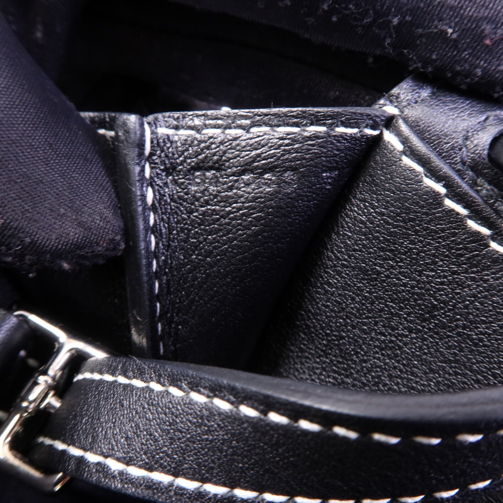 HERMES Mini Halzan手挽肩背兩用袋Noir