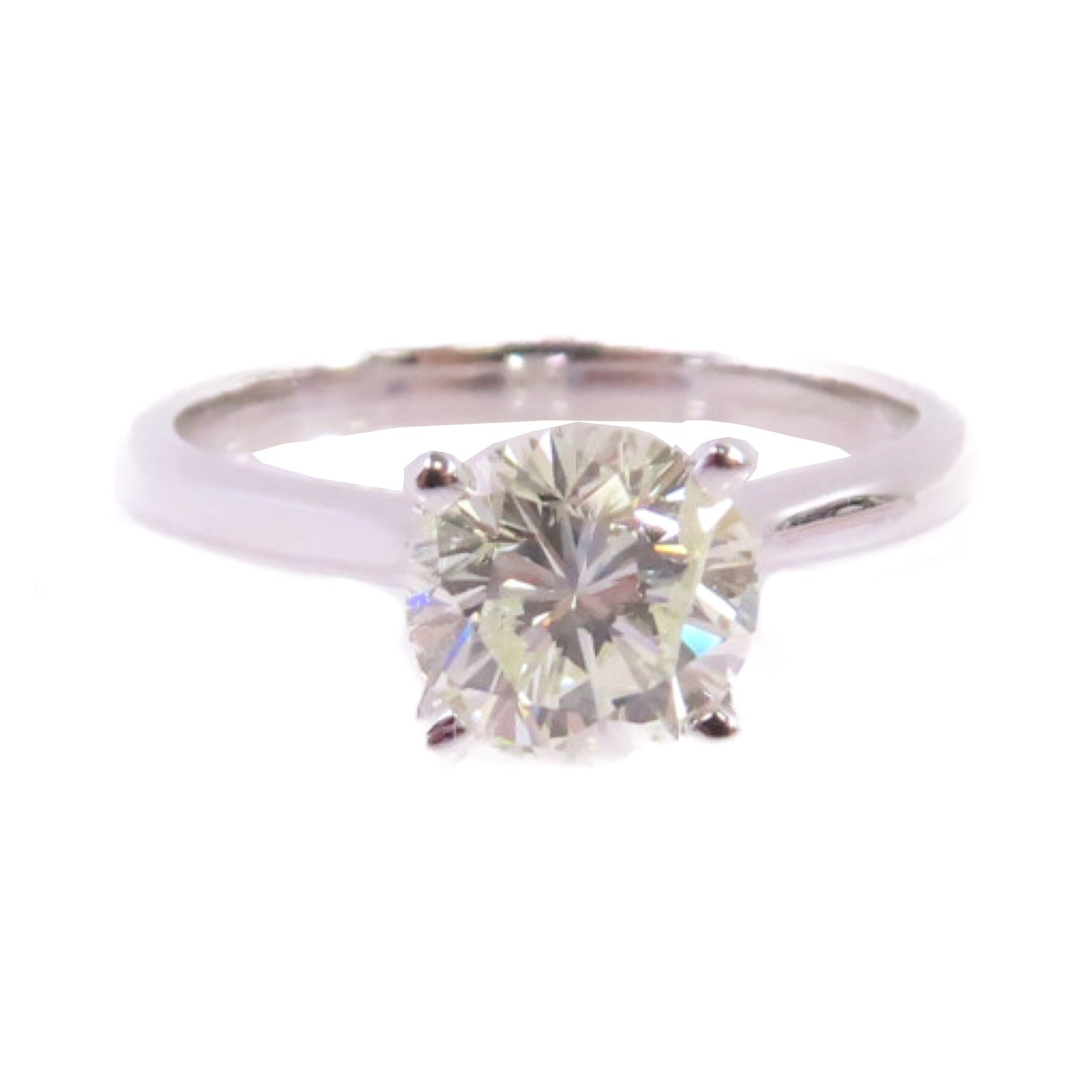 JEWELRY 18K白金/1.15ct鑽石Diamond Ring戒指US#5.75
