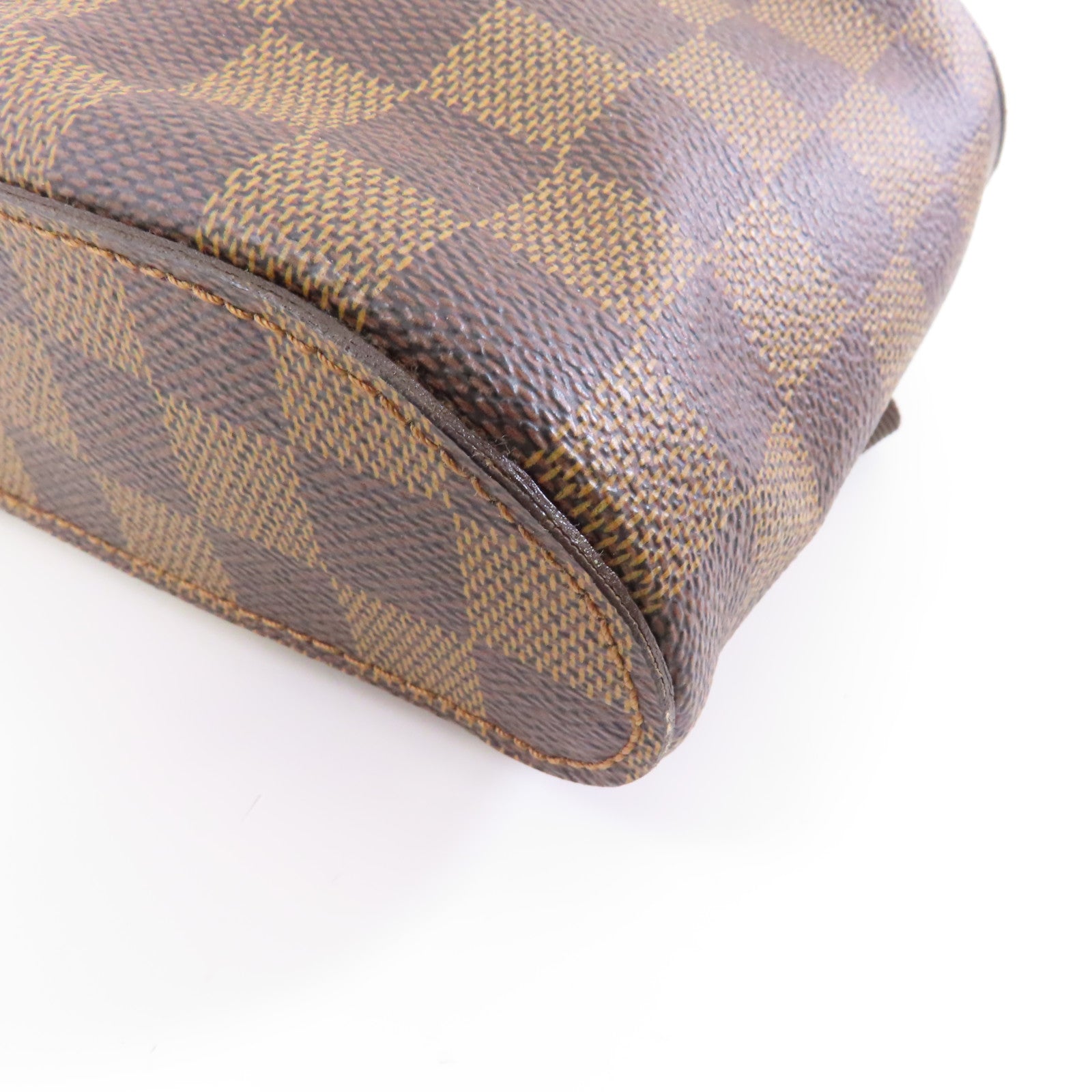 LOUIS VUITTON Damier Ebene Geronimos金扣腰包啡色