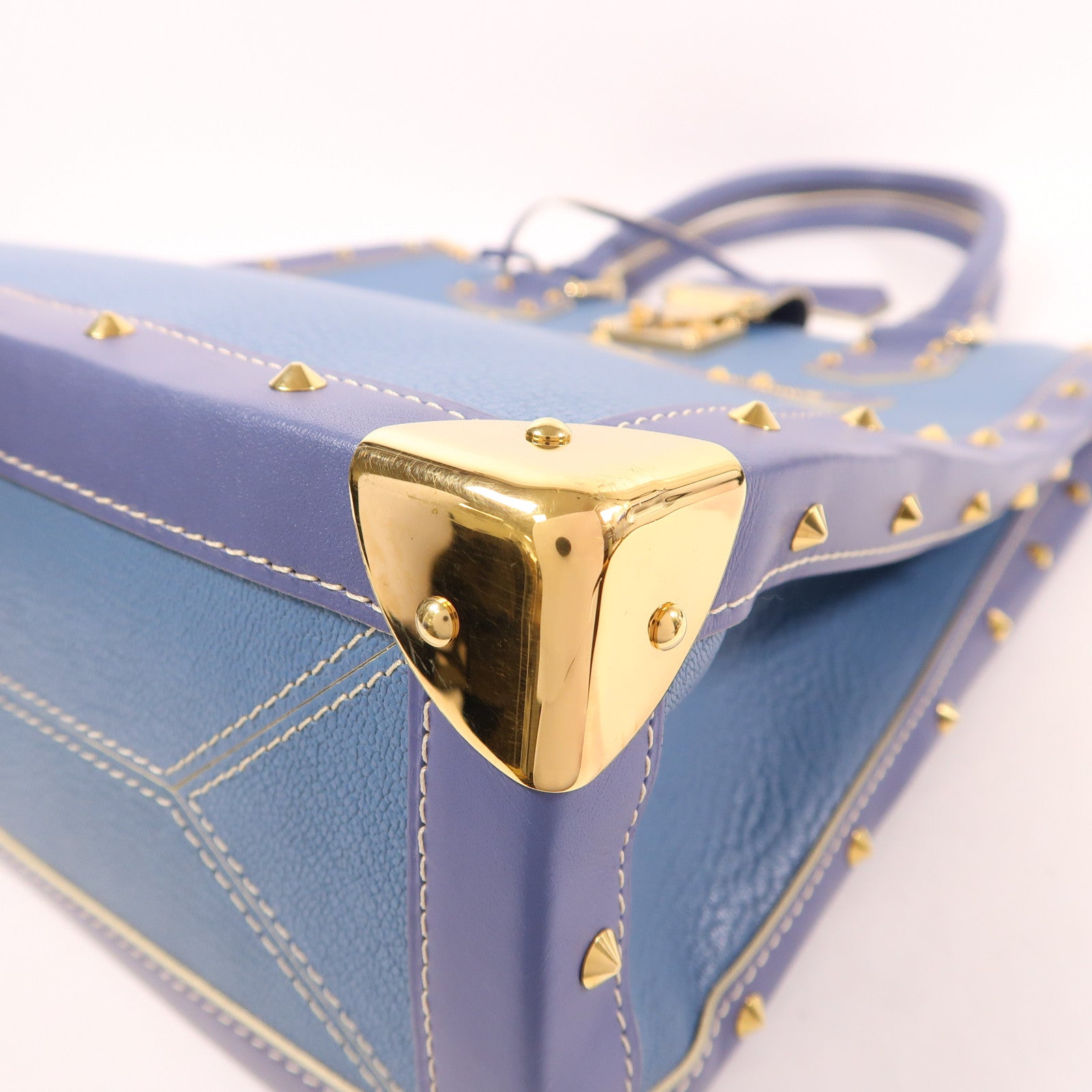 LOUIS VUITTON 牛皮皮革Autre Marque Suhali Le Fabuleux金扣手挽袋