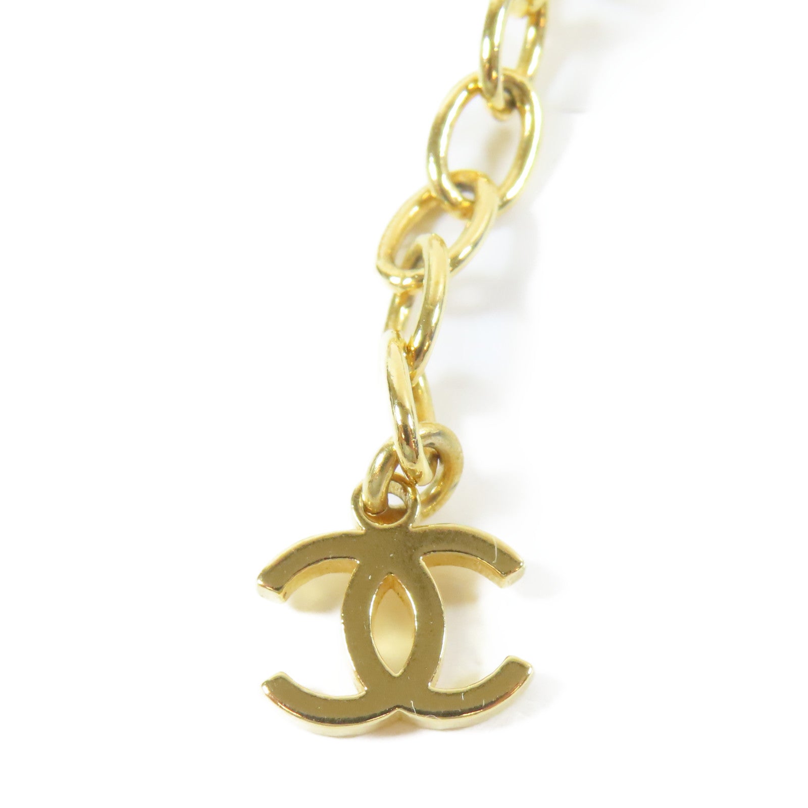 CHANEL 金屬Necklace項鍊金色