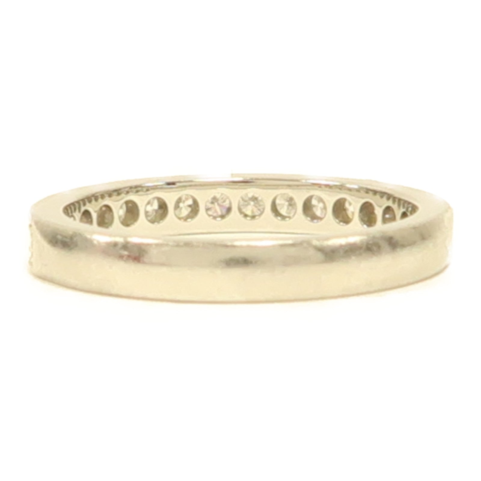 CARTIER PT950鉑金Etincelle De Cartier Ring戒指US#4.5銀色