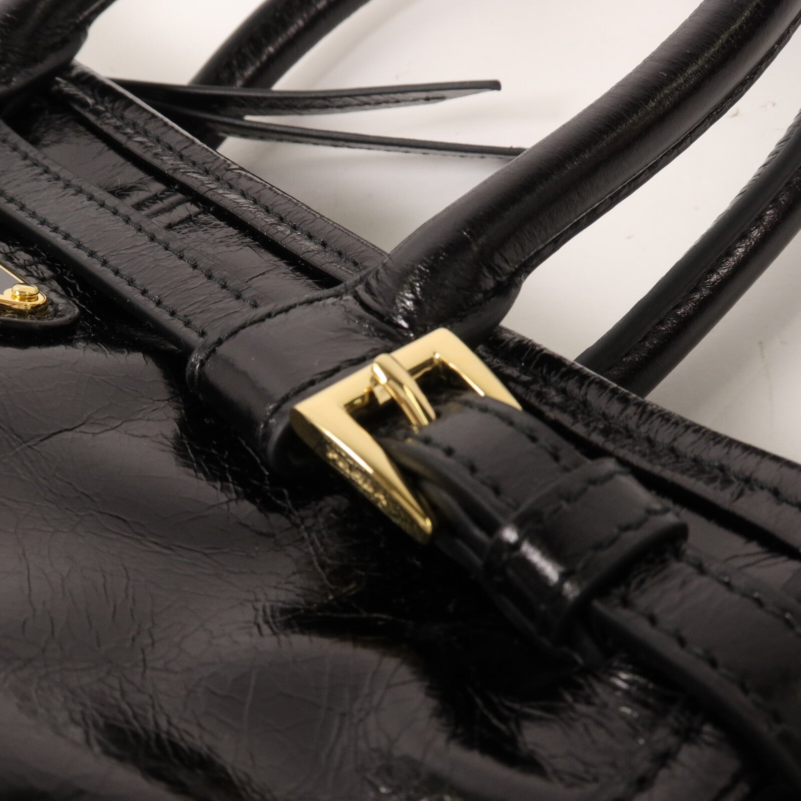 PRADA 牛皮皮革Bonnie Mini手挽肩背兩用袋