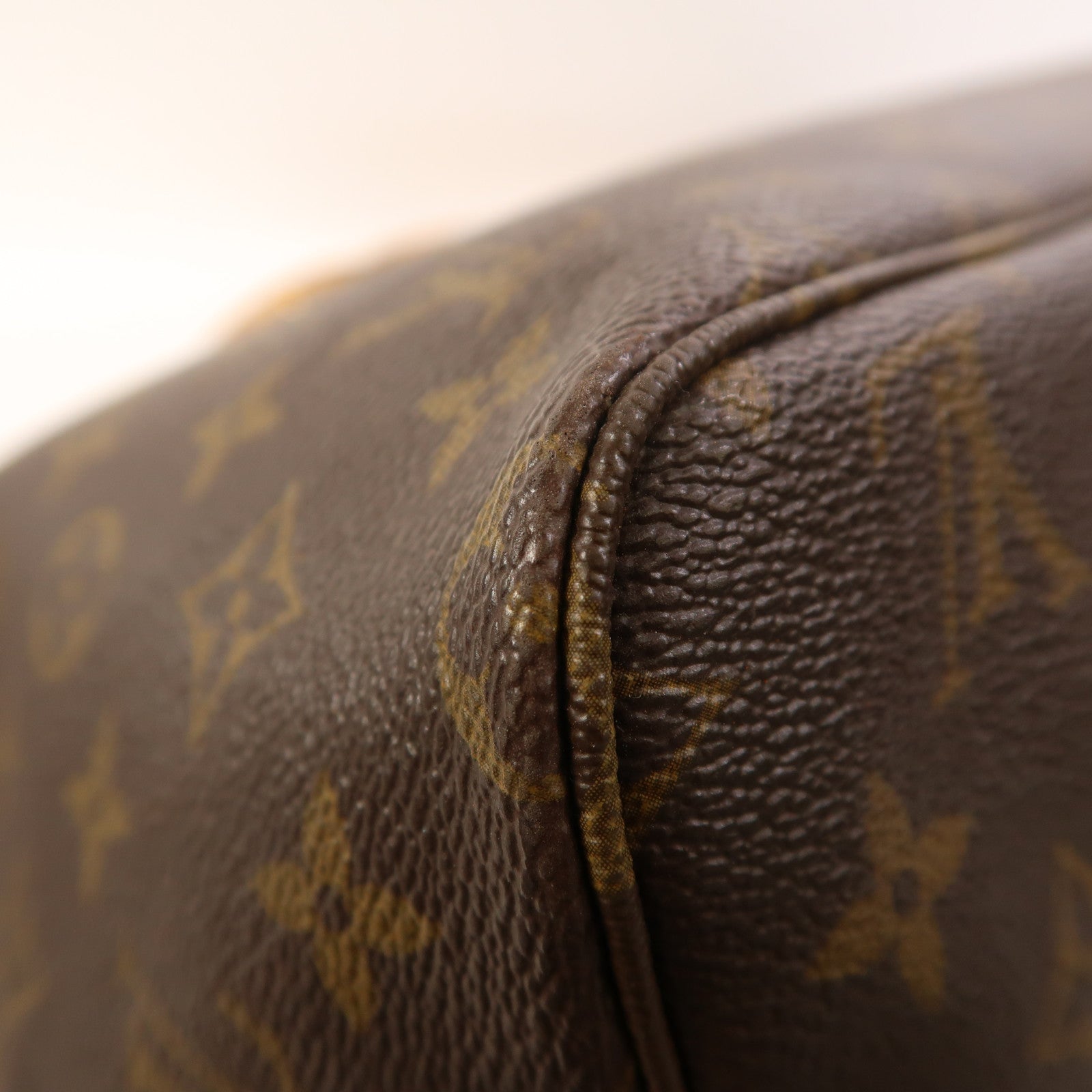 LOUIS VUITTON Monogram Neverfull GM金扣手挽袋
