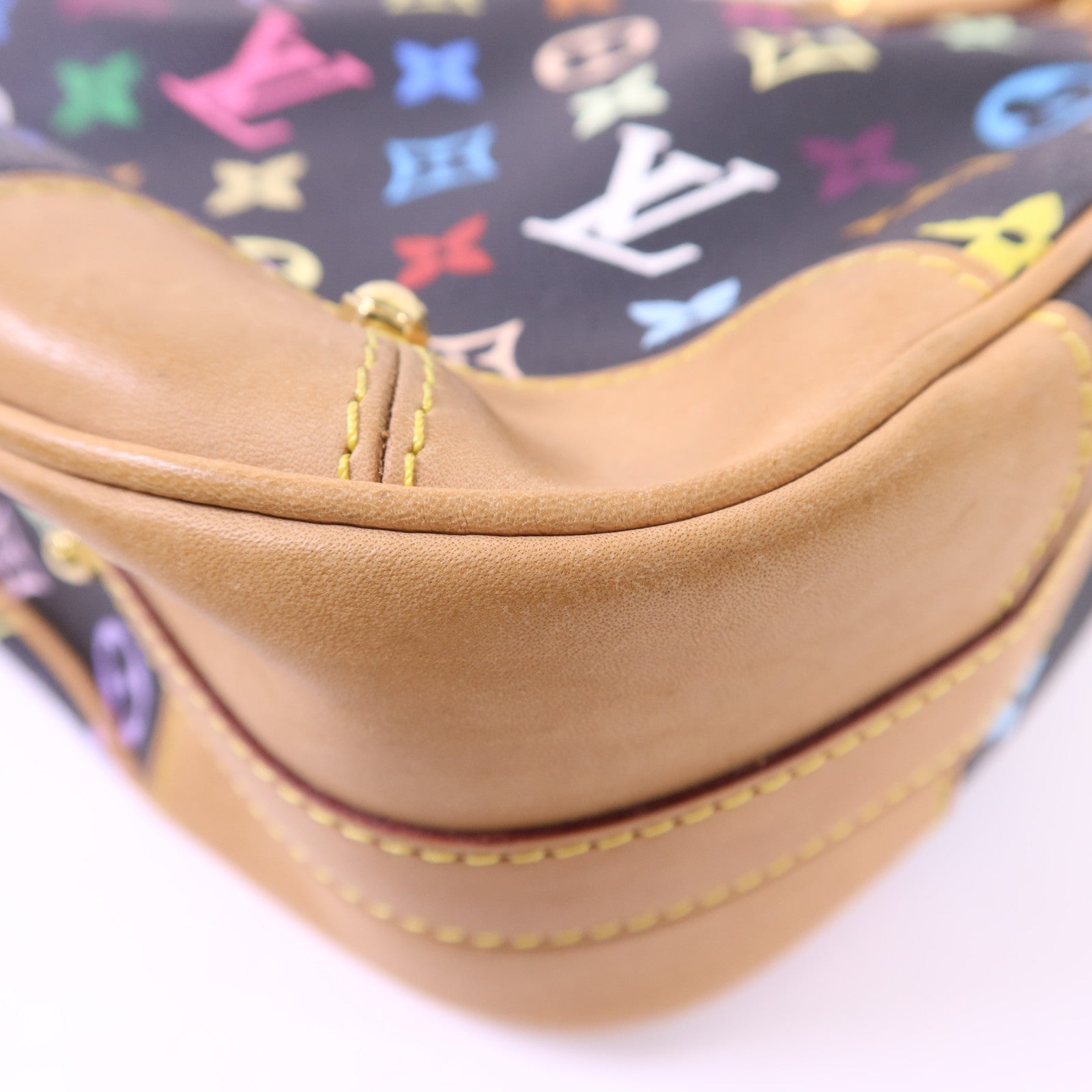 LOUIS VUITTON Monogram Multicolore Greta金扣肩背袋