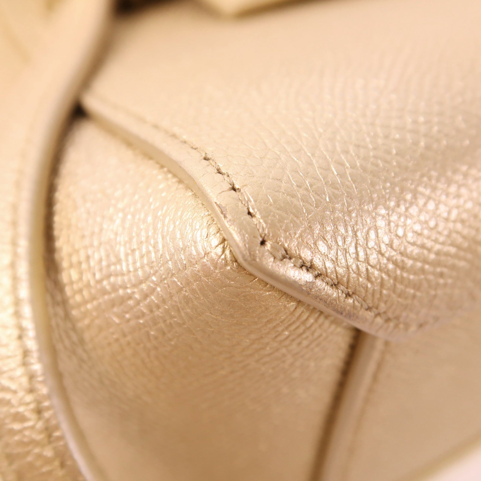 CELINE 牛皮皮革Nano Belt Bag金扣手挽肩背兩用袋