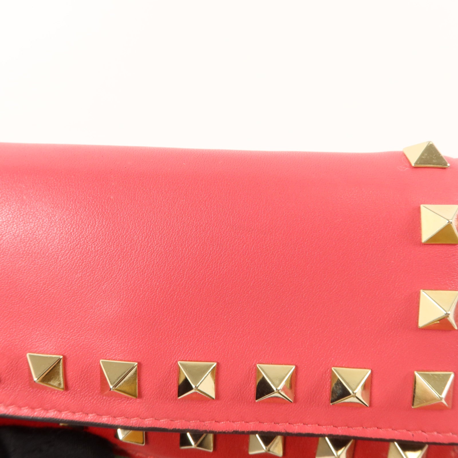 Valentino 牛皮皮革Rockstud Wallet錢包