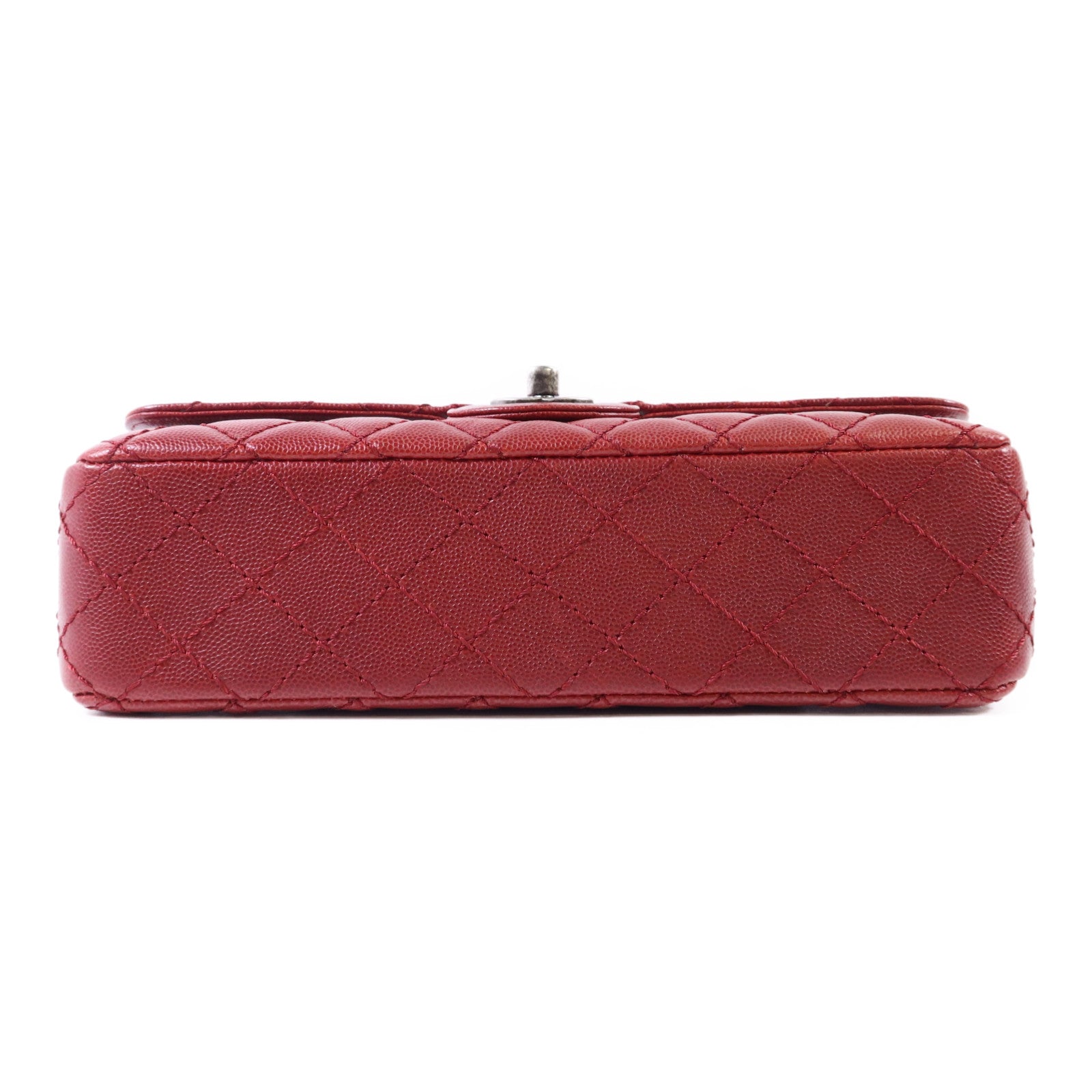 CHANEL 牛皮皮革Classic 25銀扣鏈帶肩背袋