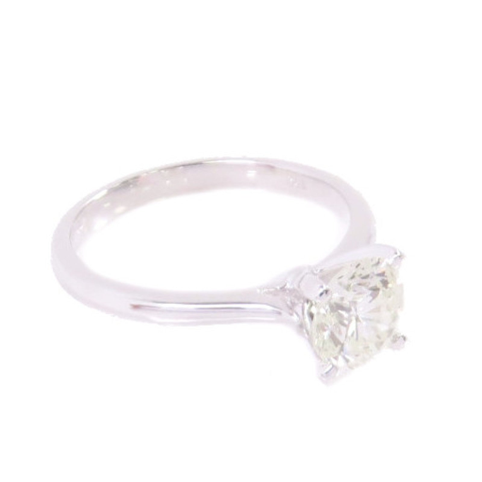 JEWELRY 18K白金/1.15ct鑽石Diamond Ring戒指US#5.75