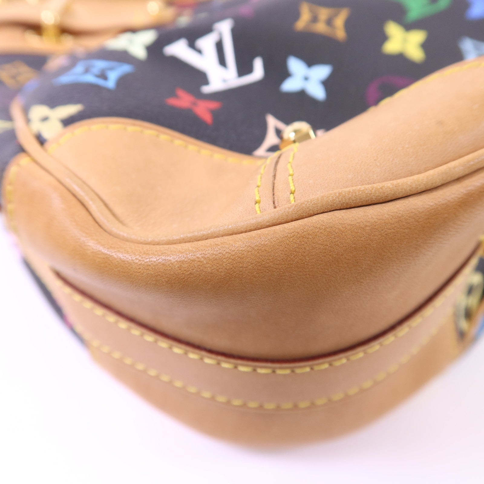 LOUIS VUITTON Monogram Multicolore Greta金扣肩背袋