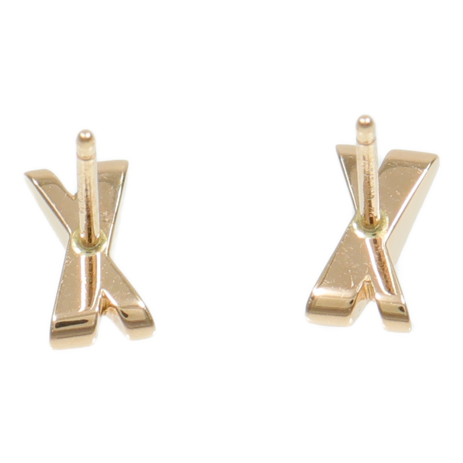 TIFFANY＆CO 18K玫瑰金Paloma's Graffiti Diamond Earrings鑽石耳環