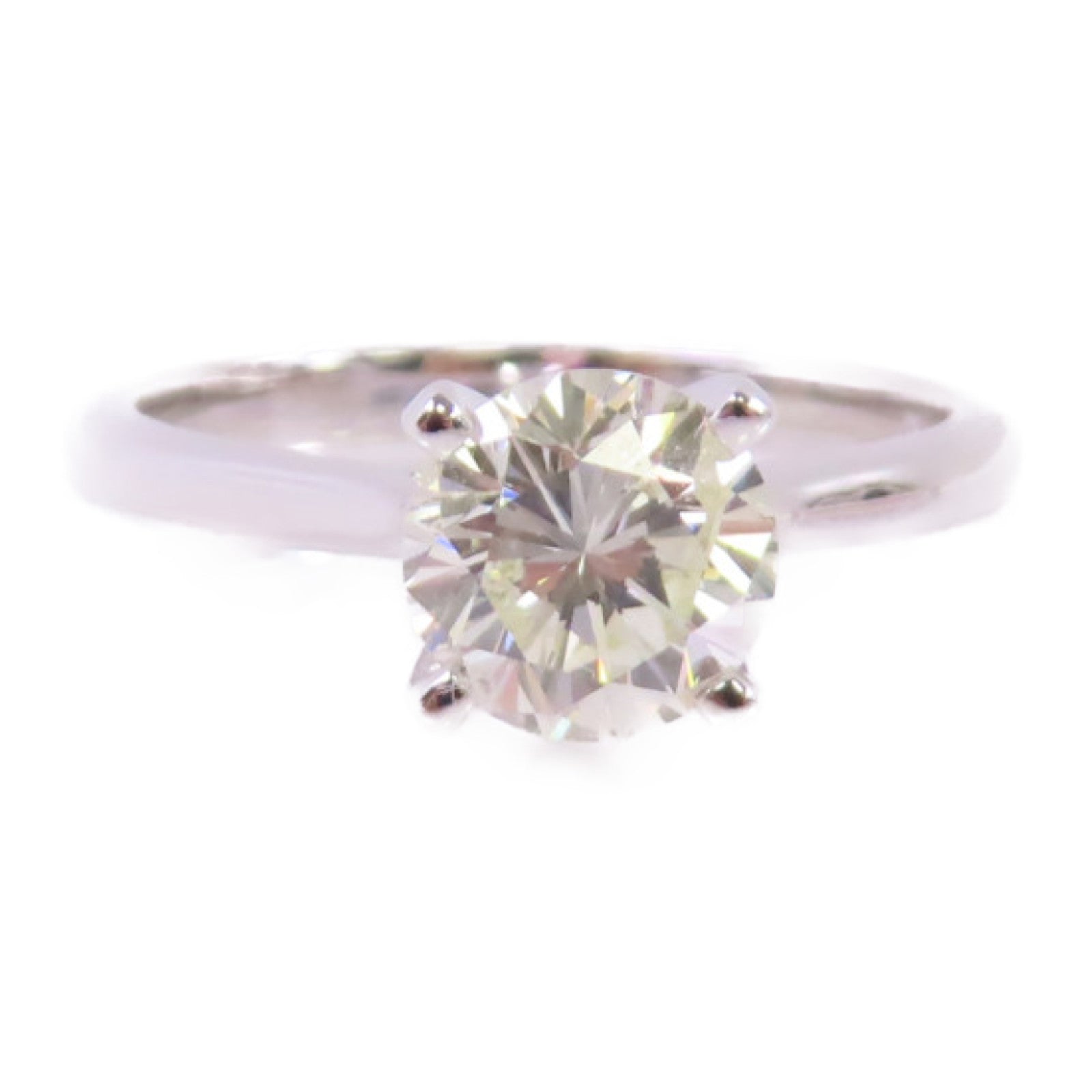 JEWELRY 18K白金/1.15ct鑽石Diamond Ring戒指US#5.75