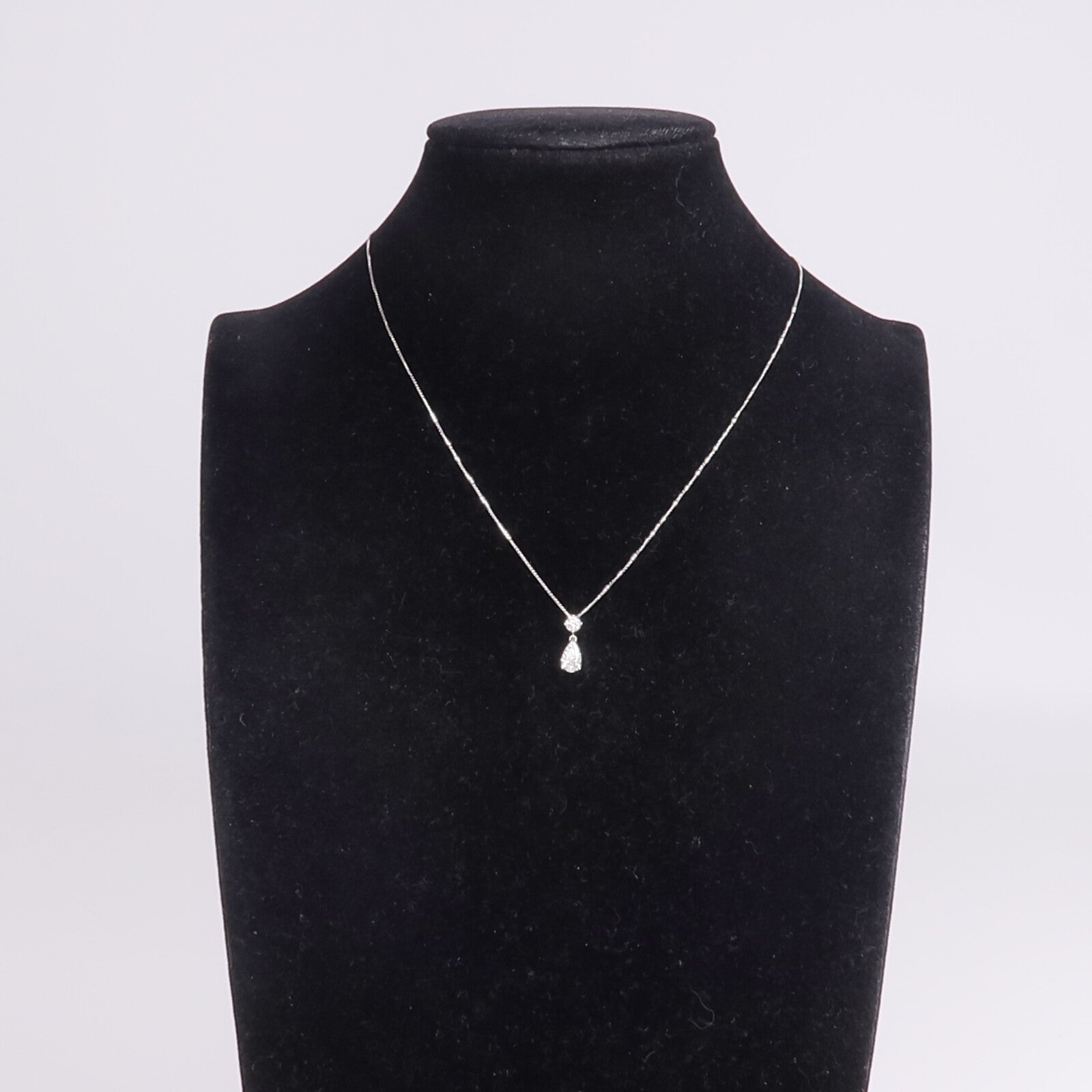 JEWELRY 18K白金Diamond Necklace鑽石項鍊