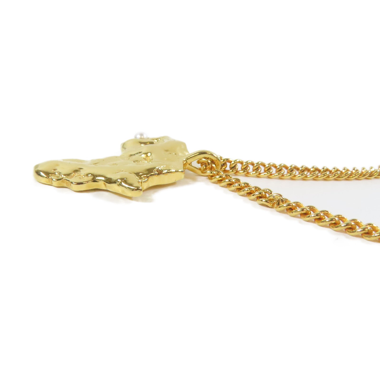 CHANEL 金屬Necklace項鍊金色