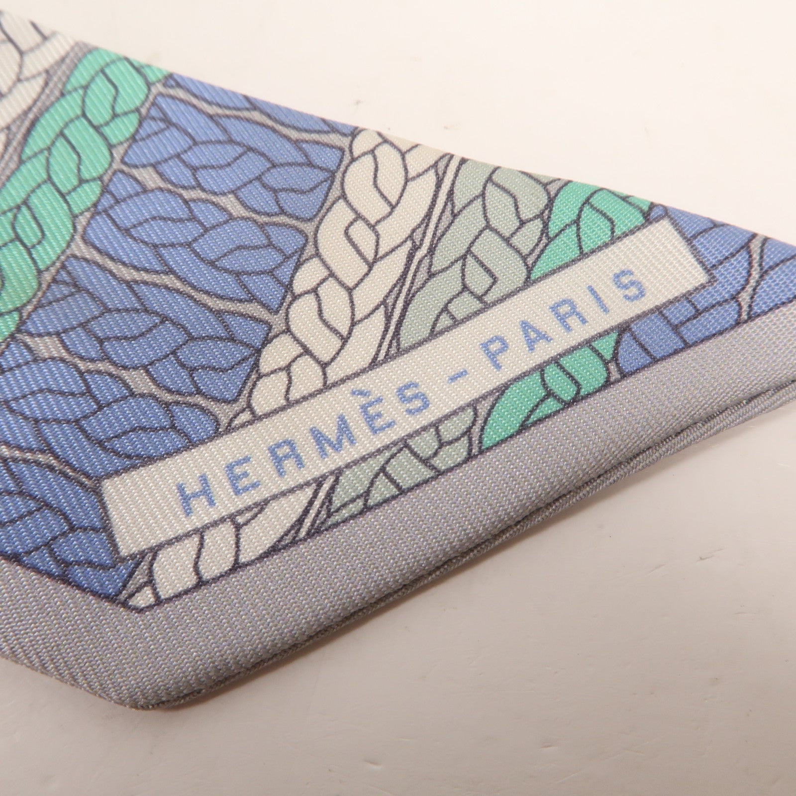 HERMES 絲質Twilly絲巾