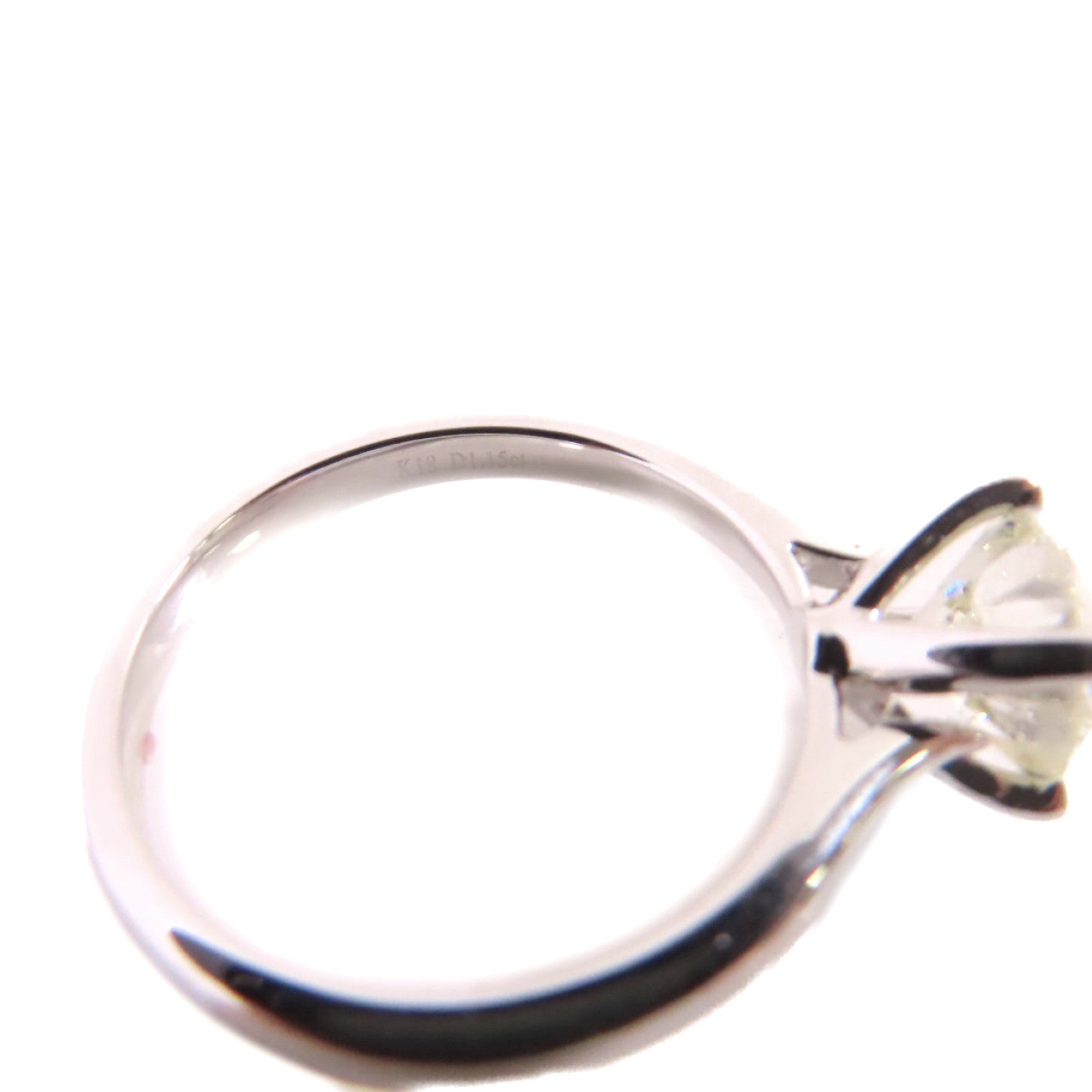 JEWELRY 18K白金/1.15ct鑽石Diamond Ring戒指US#5.75
