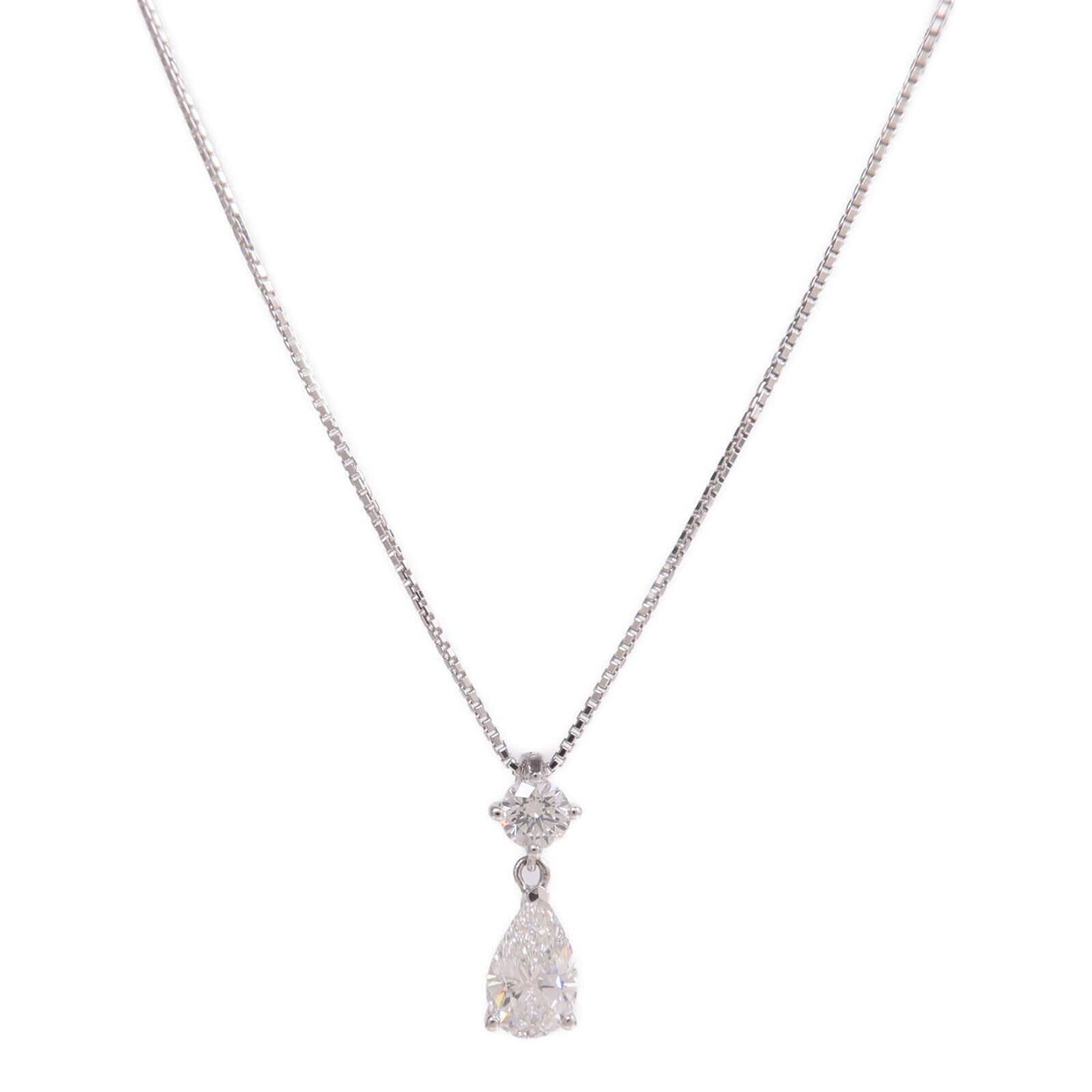 JEWELRY 18K白金Diamond Necklace鑽石項鍊