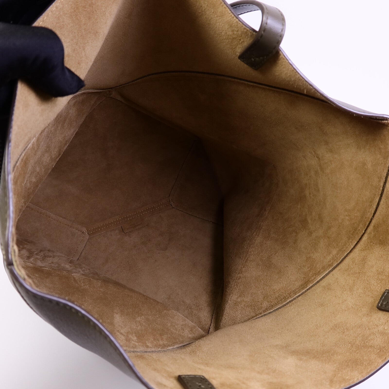 LOEWE 牛皮皮革Puzzle Fold Tote Medium手挽袋
