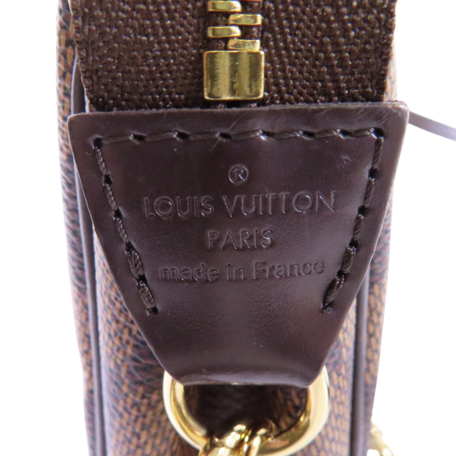 LOUIS VUITTON Damier Eva金扣手挽肩背兩用袋