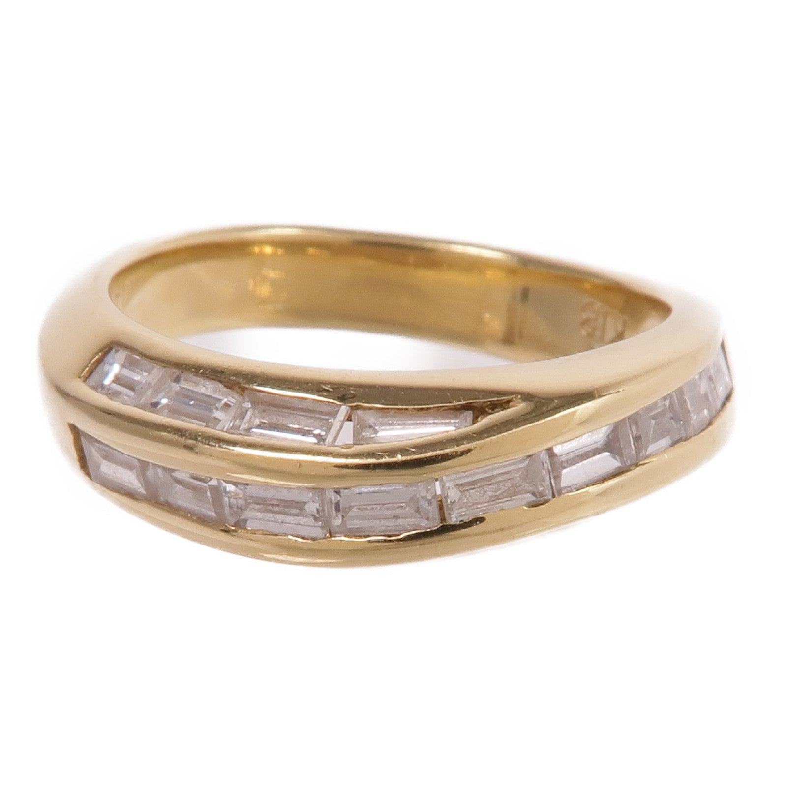 JEWELRY 【激減優惠】18K黃金Diamond Ring鑽石戒指US#5