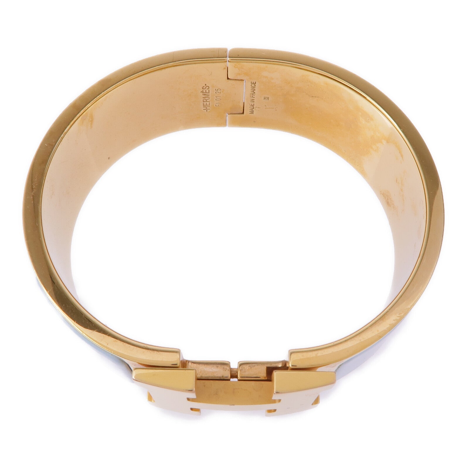 HERMES 金屬/琺瑯Clic-Clac H手鐲