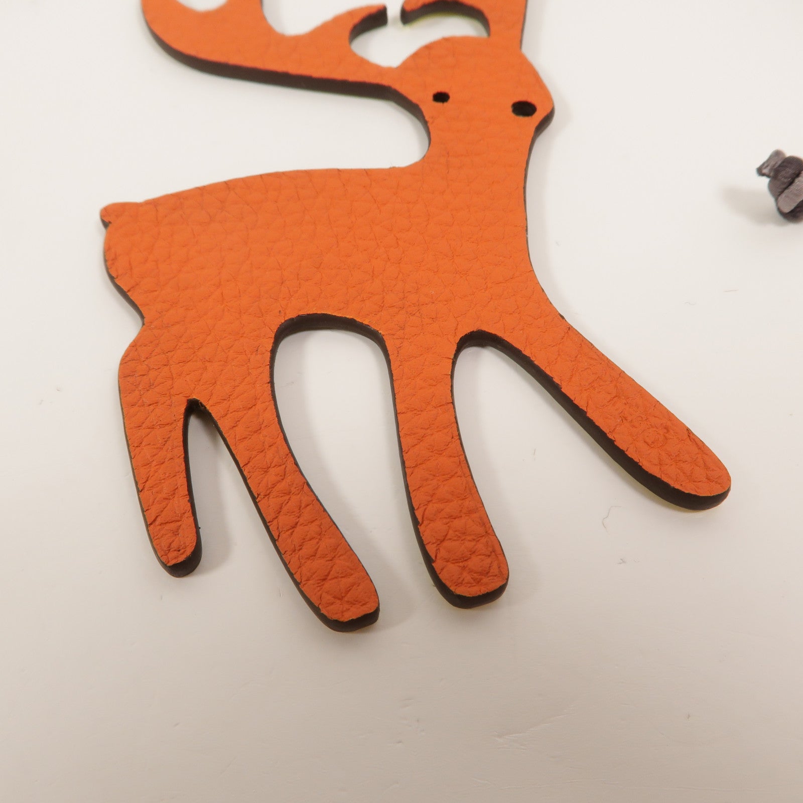 HERMES Epsom/Clemence皮革Deer Bag Charm掛飾