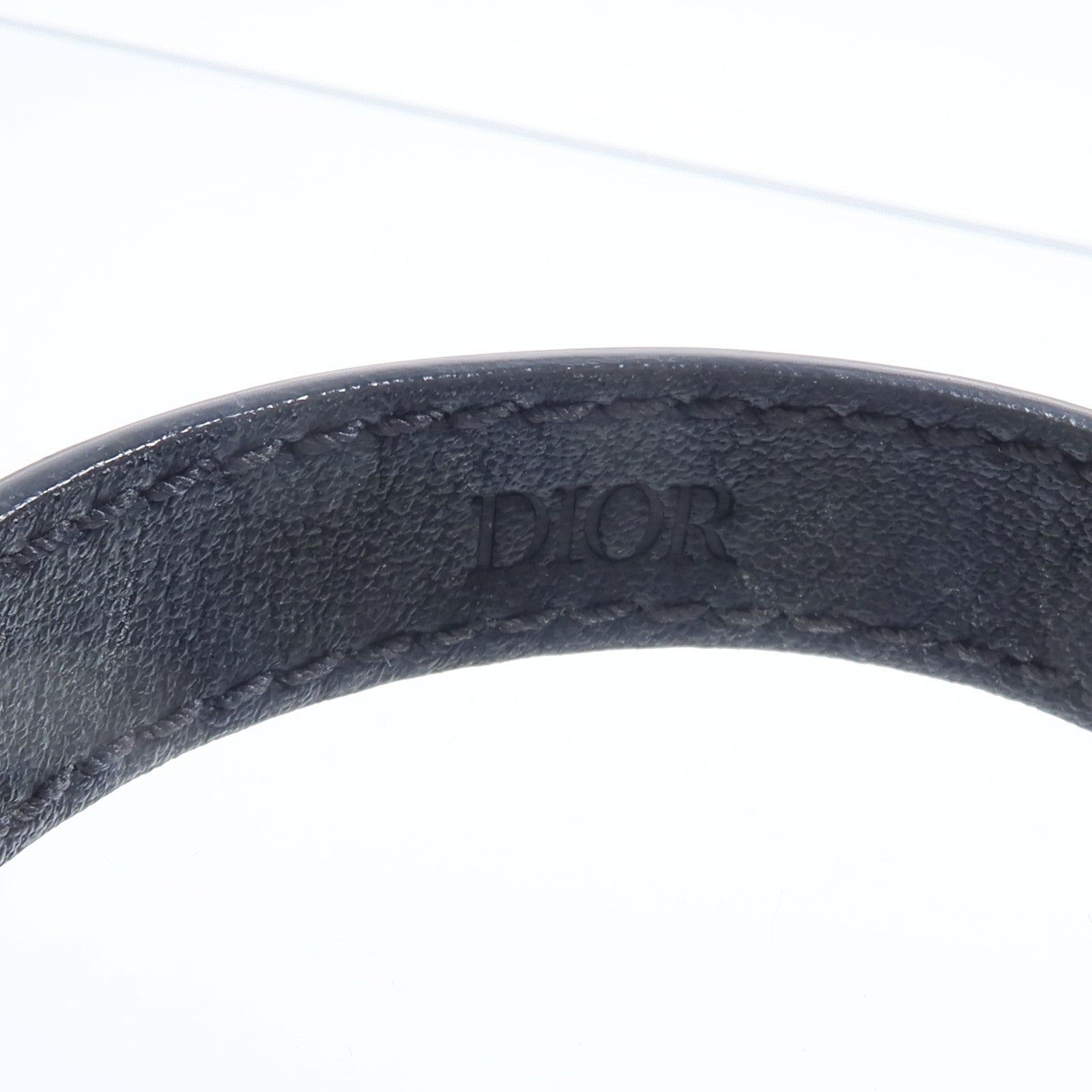 Dior 牛皮皮革/金屬CD Icon Bracelet手鏈