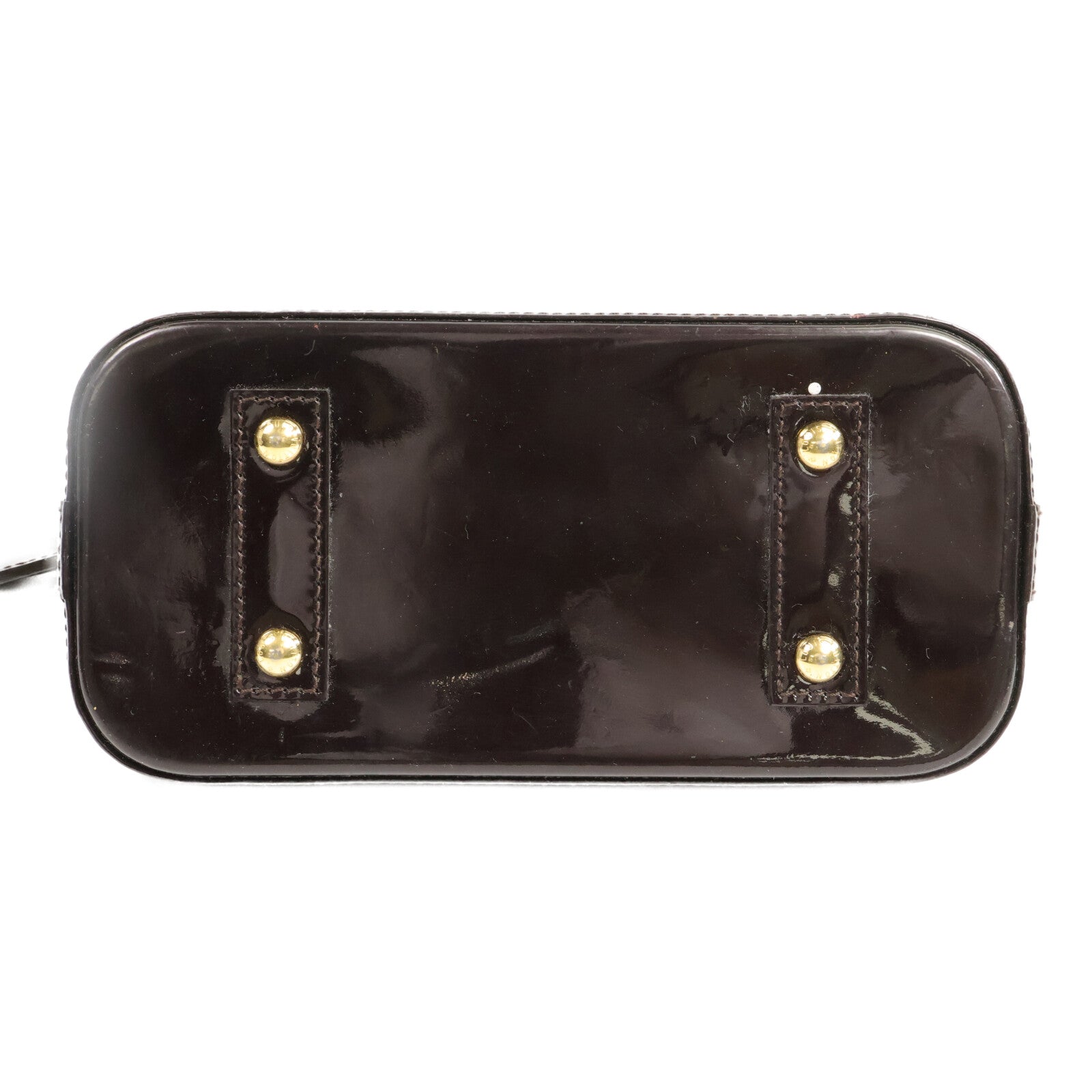 LOUIS VUITTON Monogram Vernis Alma BB手挽肩背兩用袋