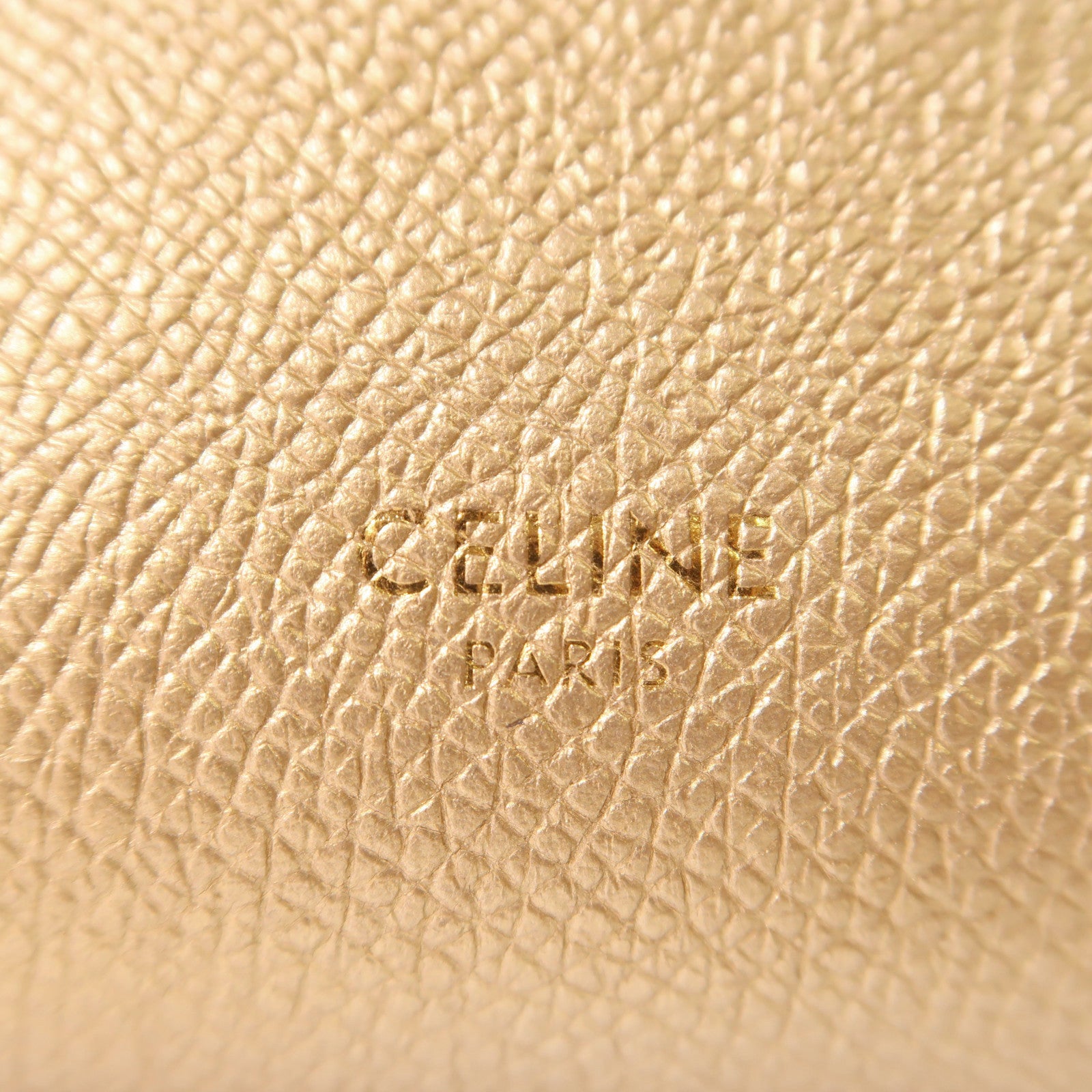 CELINE 牛皮皮革Nano Belt Bag金扣手挽肩背兩用袋