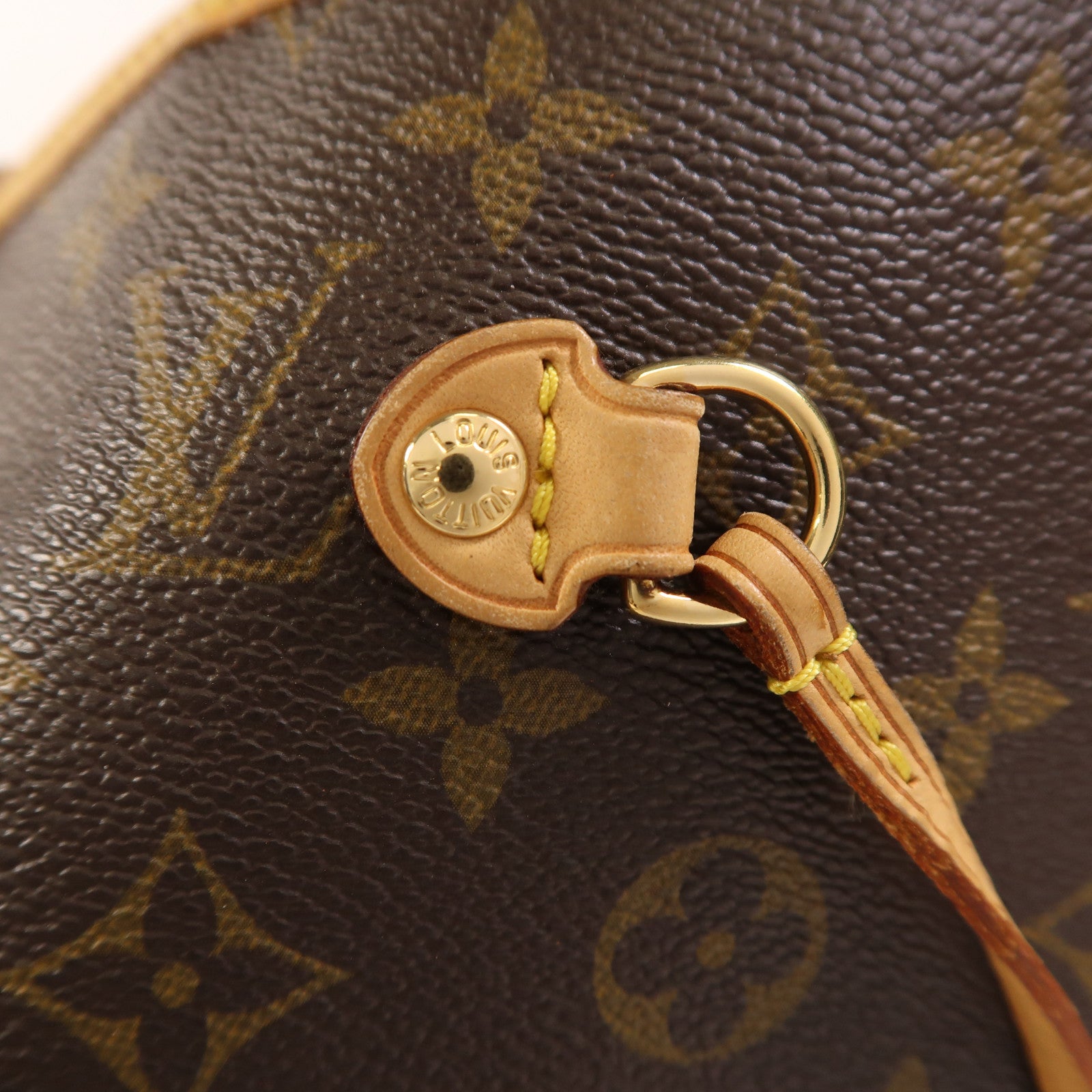 LOUIS VUITTON Monogram Neverfull GM金扣手挽袋