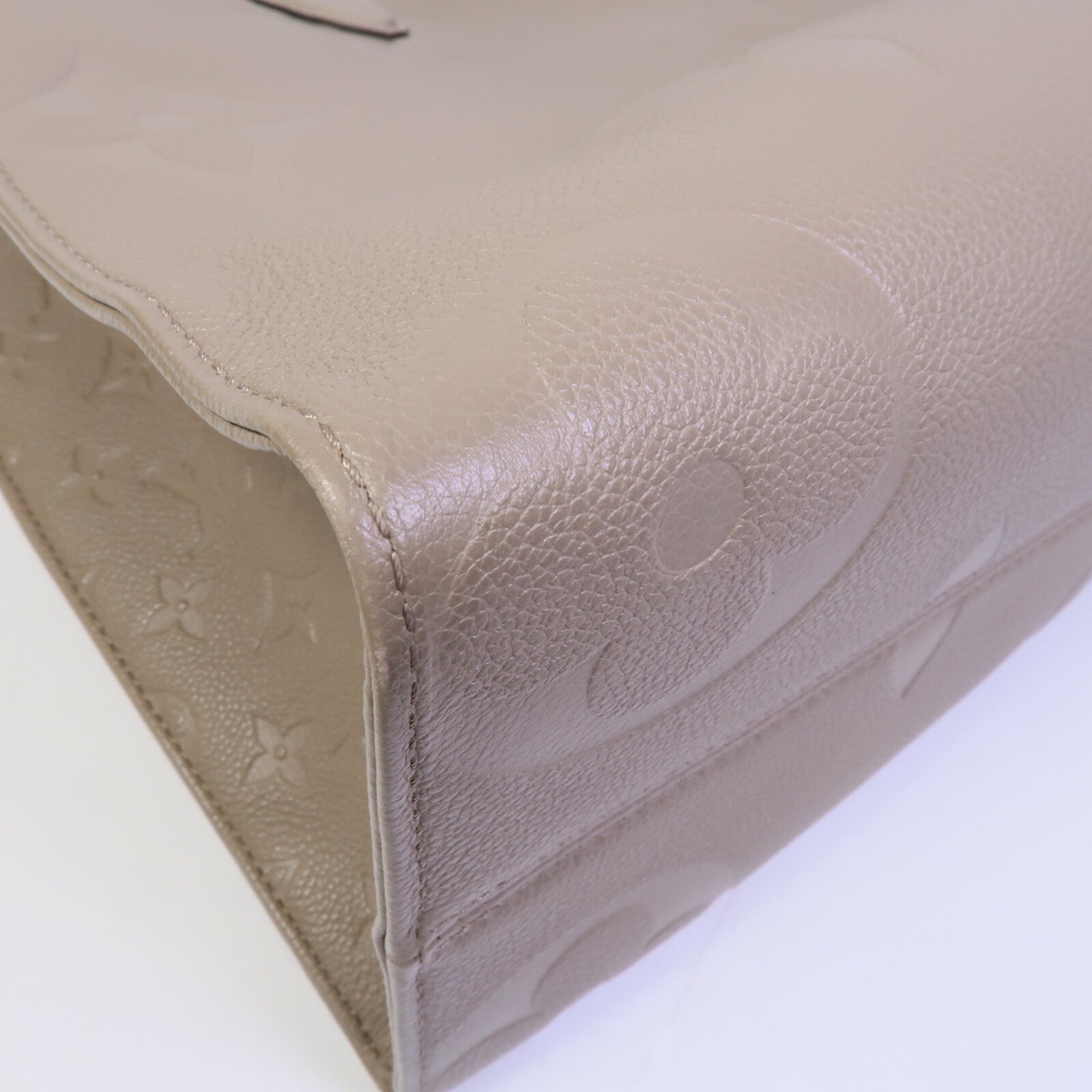 LOUIS VUITTON Monogram Empreinte On The Go MM手挽肩背兩用袋