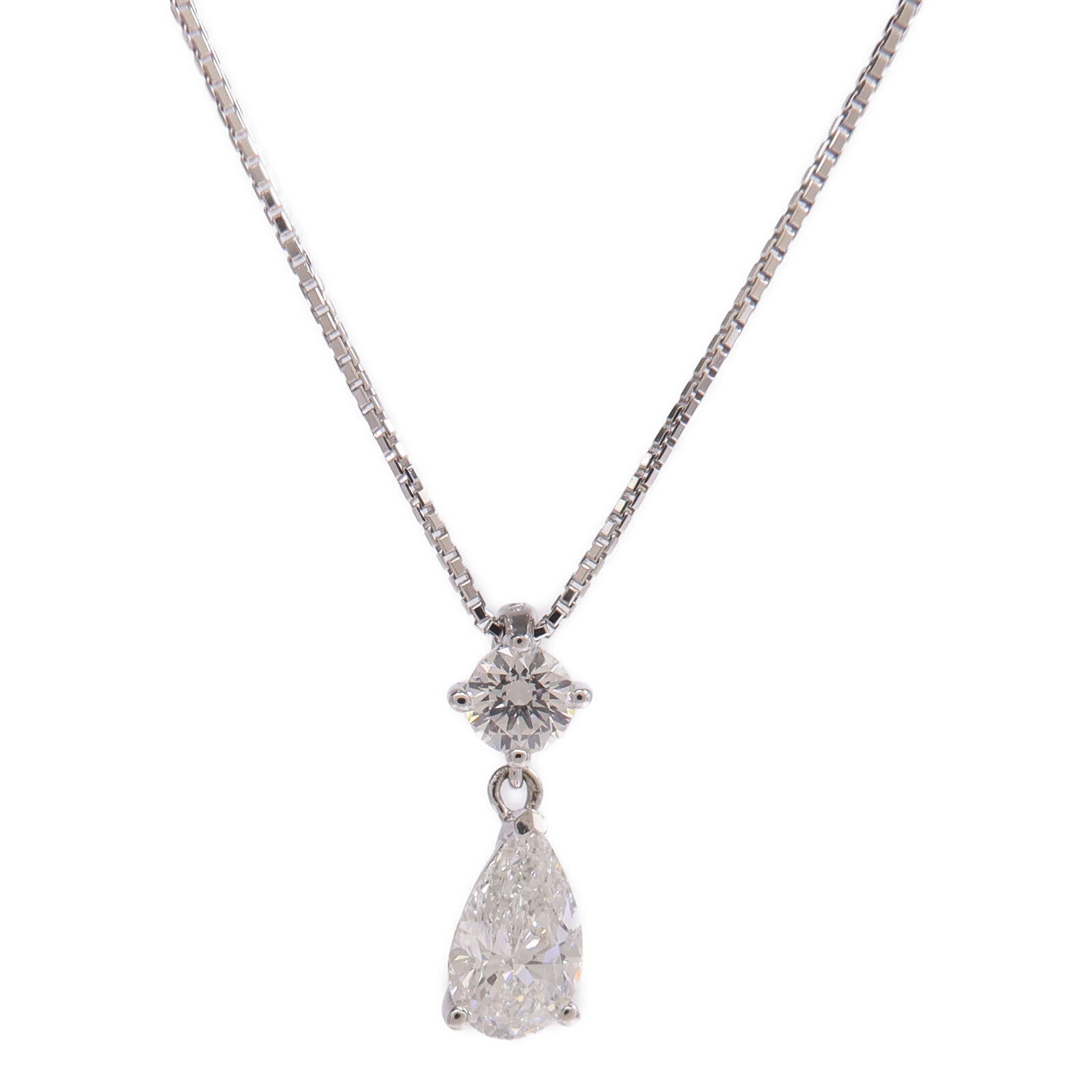 JEWELRY 18K白金Diamond Necklace鑽石項鍊