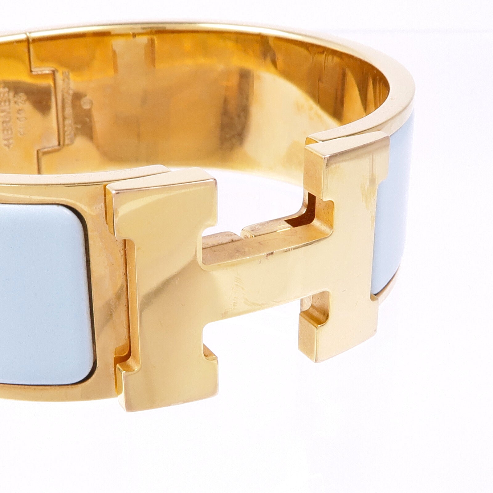 HERMES 金屬/琺瑯Clic-Clac H手鐲