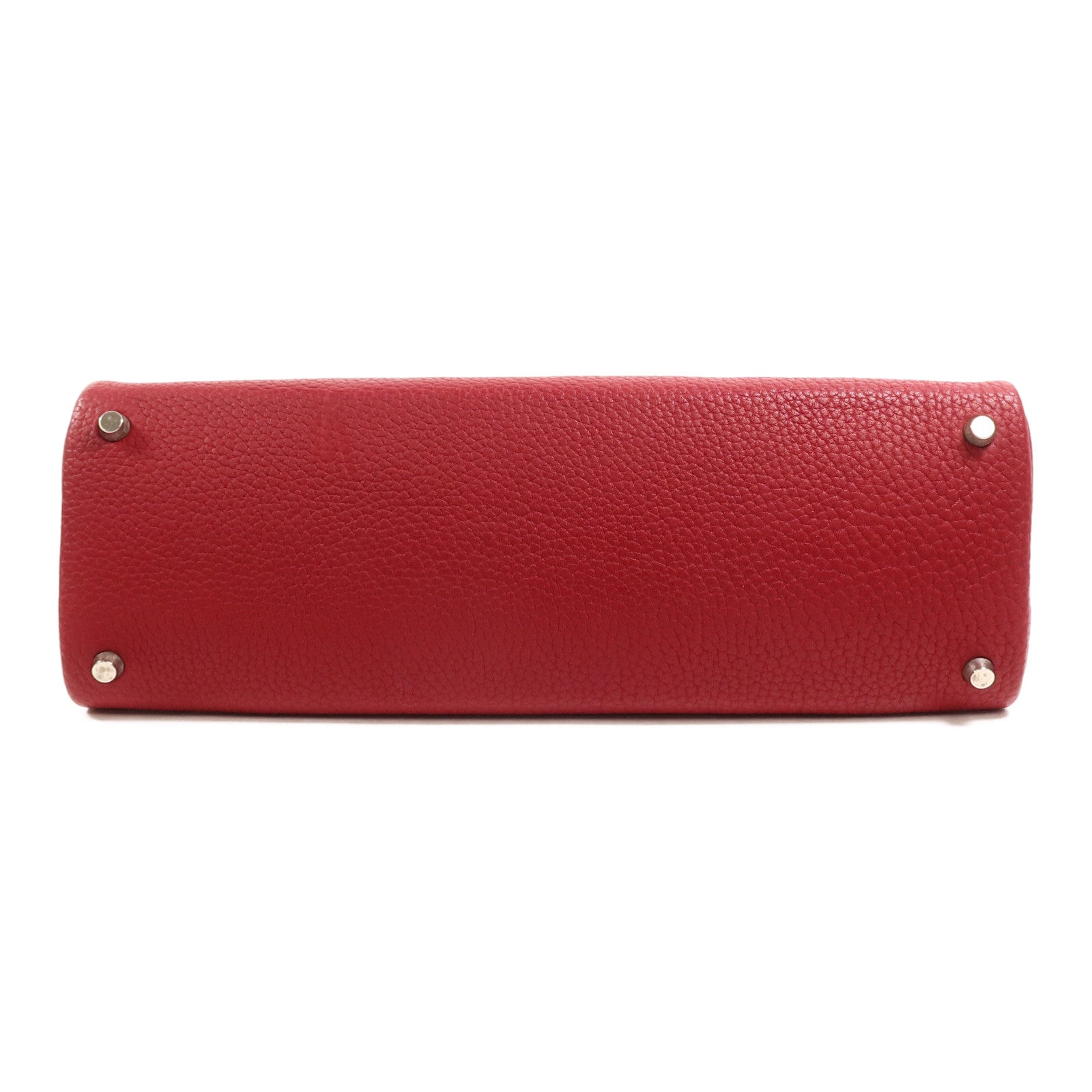 HERMES Togo皮革Cabana 35肩背袋Rouge H