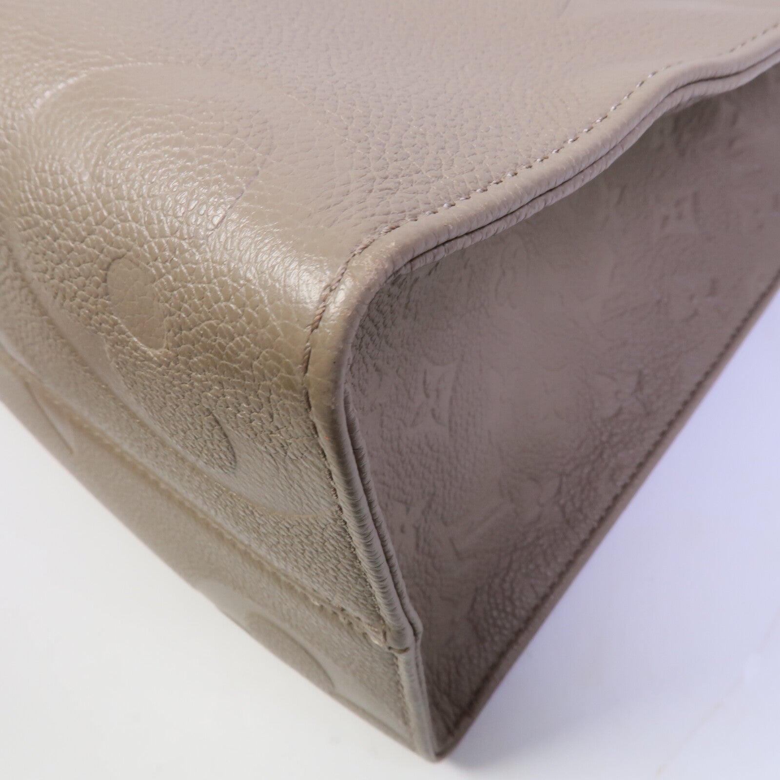 LOUIS VUITTON Monogram Empreinte On The Go MM手挽肩背兩用袋