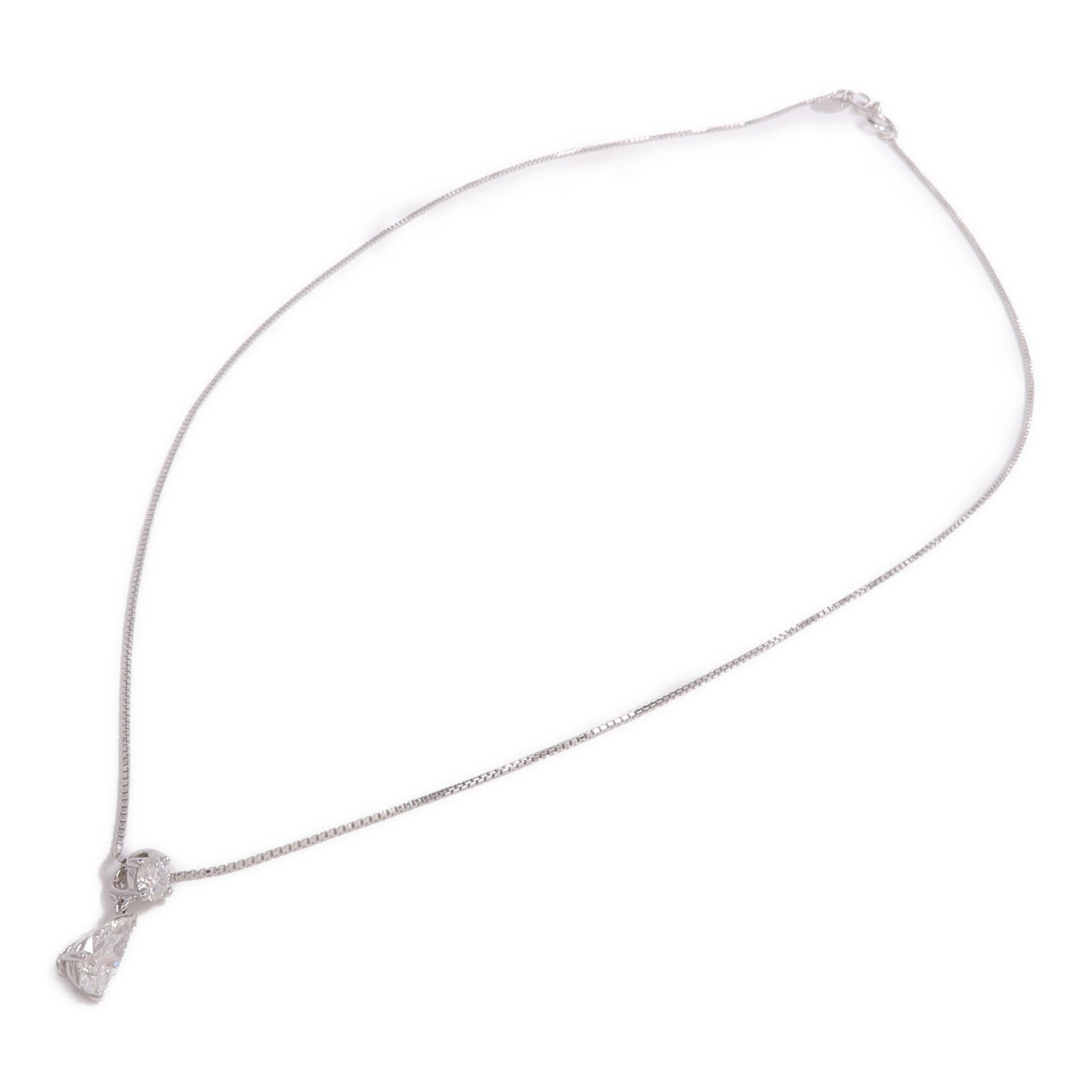 JEWELRY 18K白金Diamond Necklace鑽石項鍊