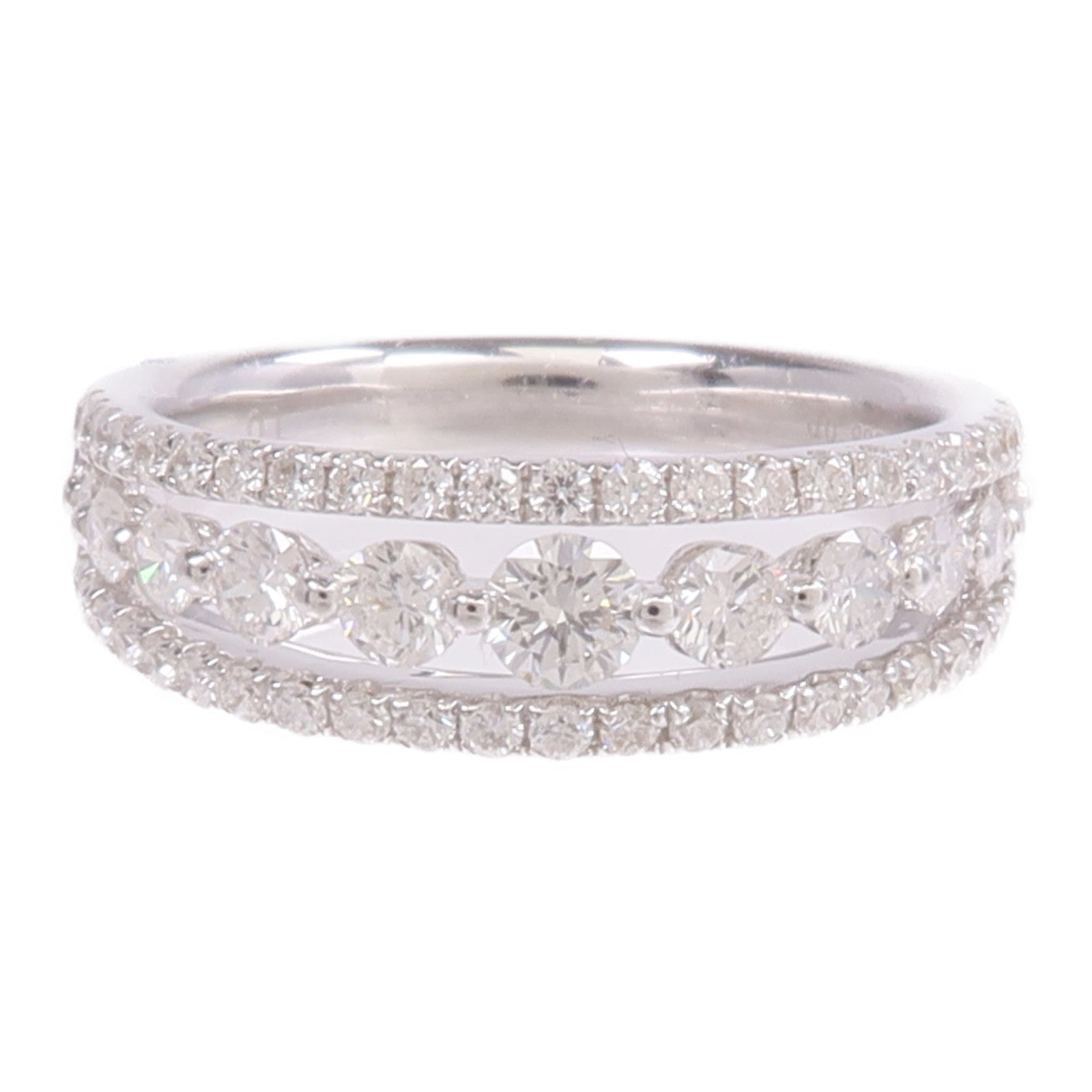 JEWELRY 18K白金Diamond Ring鑽石戒指US#6.25