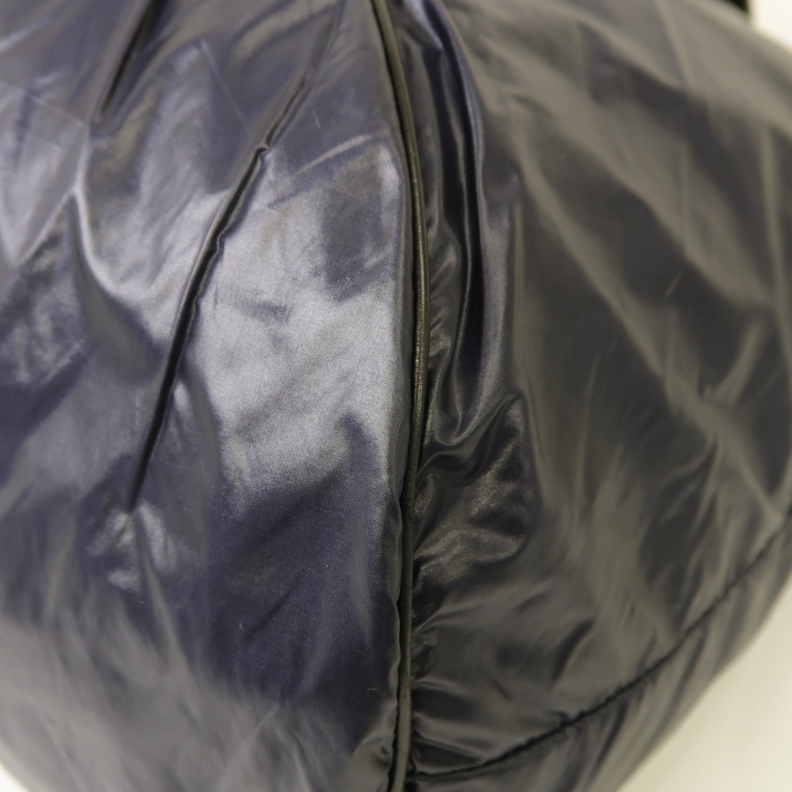 BOTTEGA VENETA 尼龍Shoulder Bag肩背袋深藍色