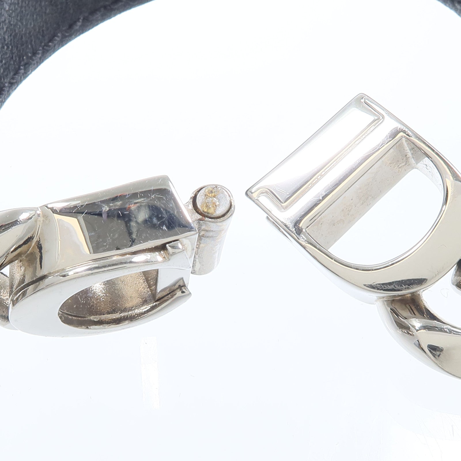 Dior 牛皮皮革/金屬CD Icon Bracelet手鏈