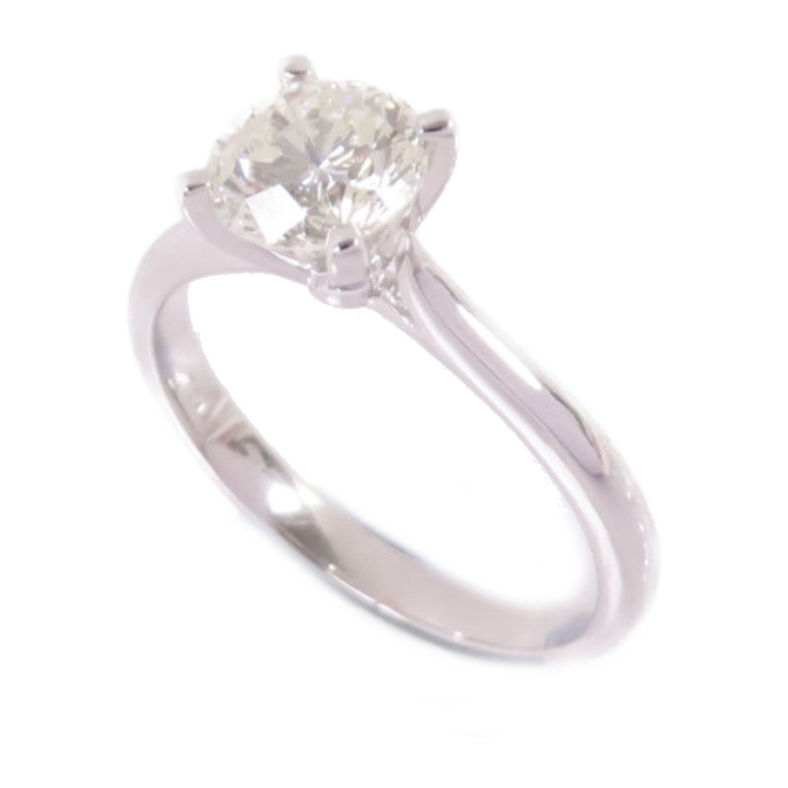 JEWELRY 18K白金/1.15ct鑽石Diamond Ring戒指US#5.75