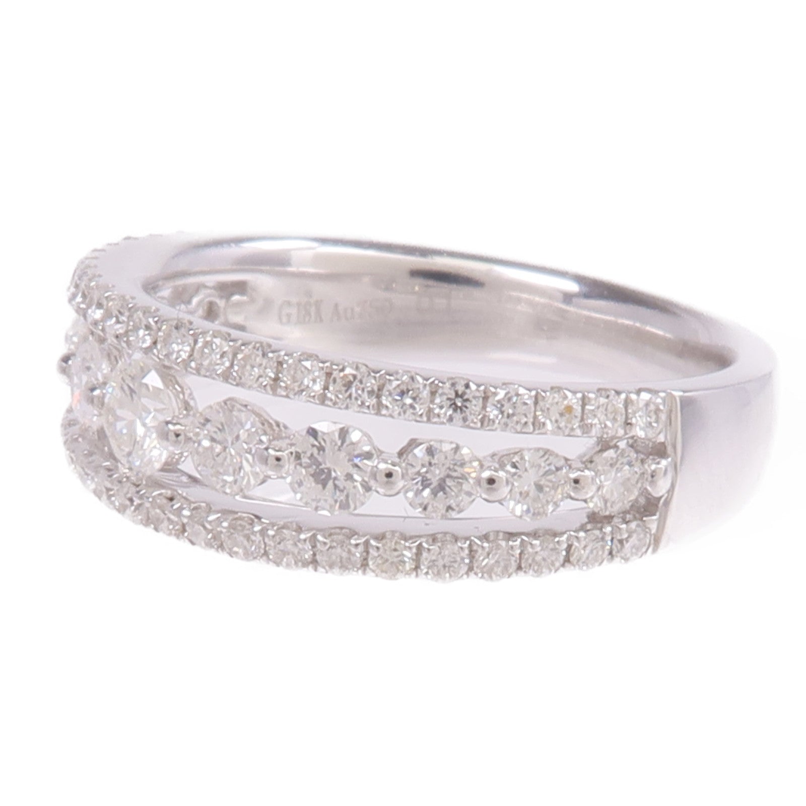 JEWELRY 18K白金Diamond Ring鑽石戒指US#6.25