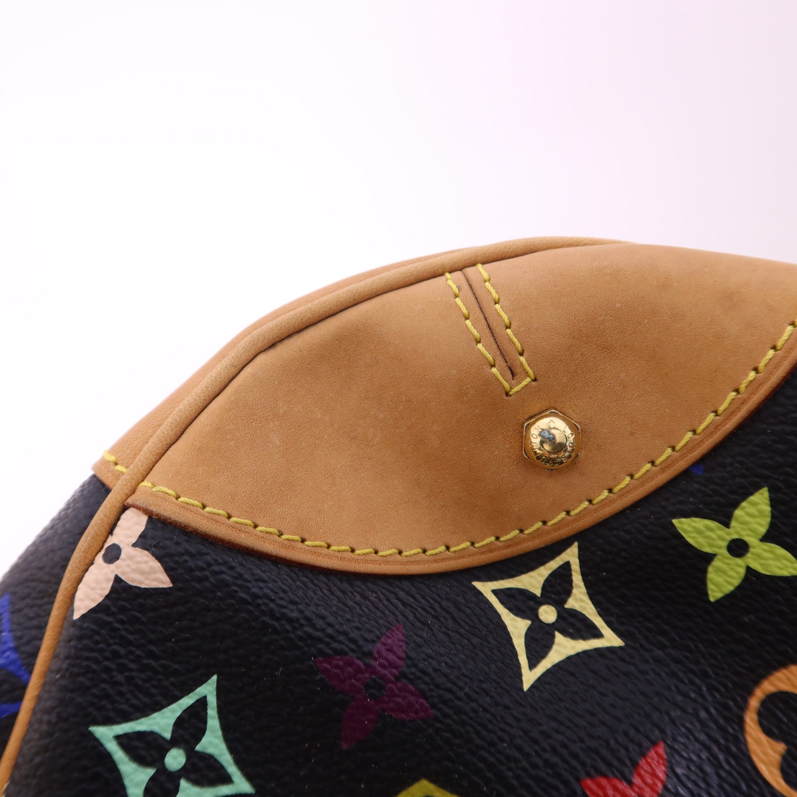 LOUIS VUITTON Monogram Multicolore Greta金扣肩背袋