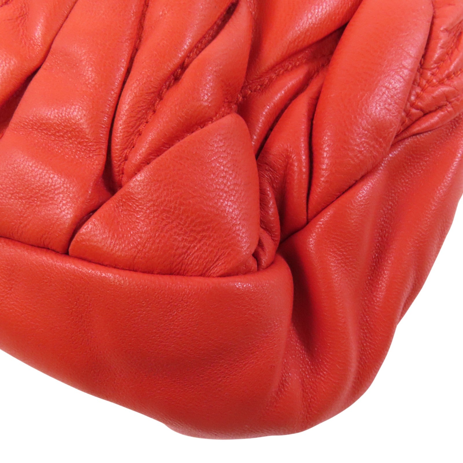 Miu Miu 牛皮皮革2Way Shoulder Bag金扣手挽肩背兩用袋