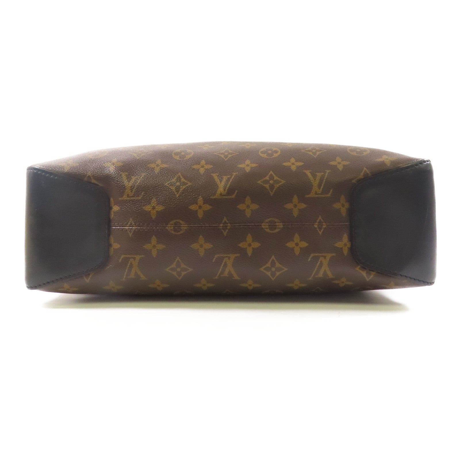 LOUIS VUITTON Monogram Macassar Torres銀扣肩背袋