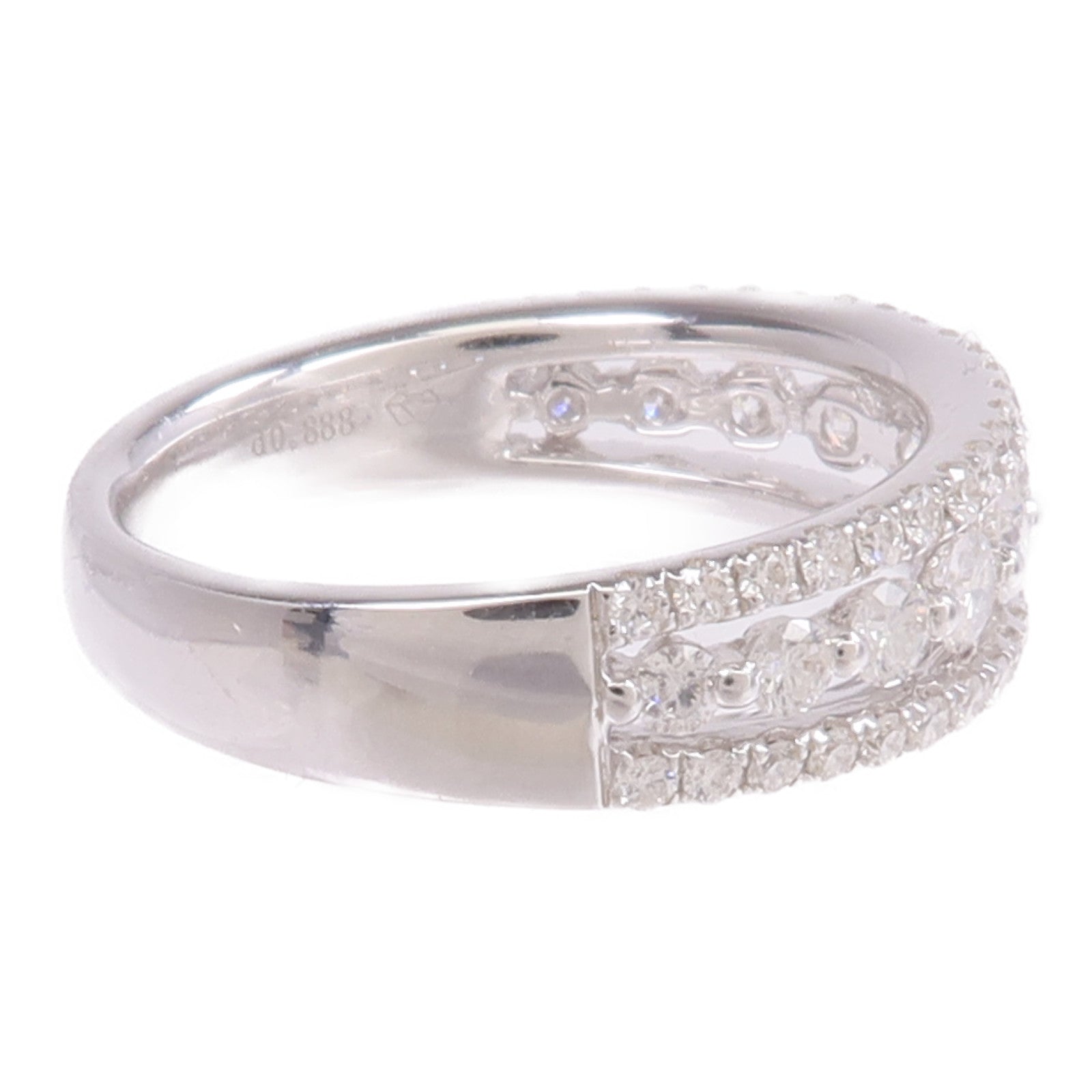 JEWELRY 18K白金Diamond Ring鑽石戒指US#6.25