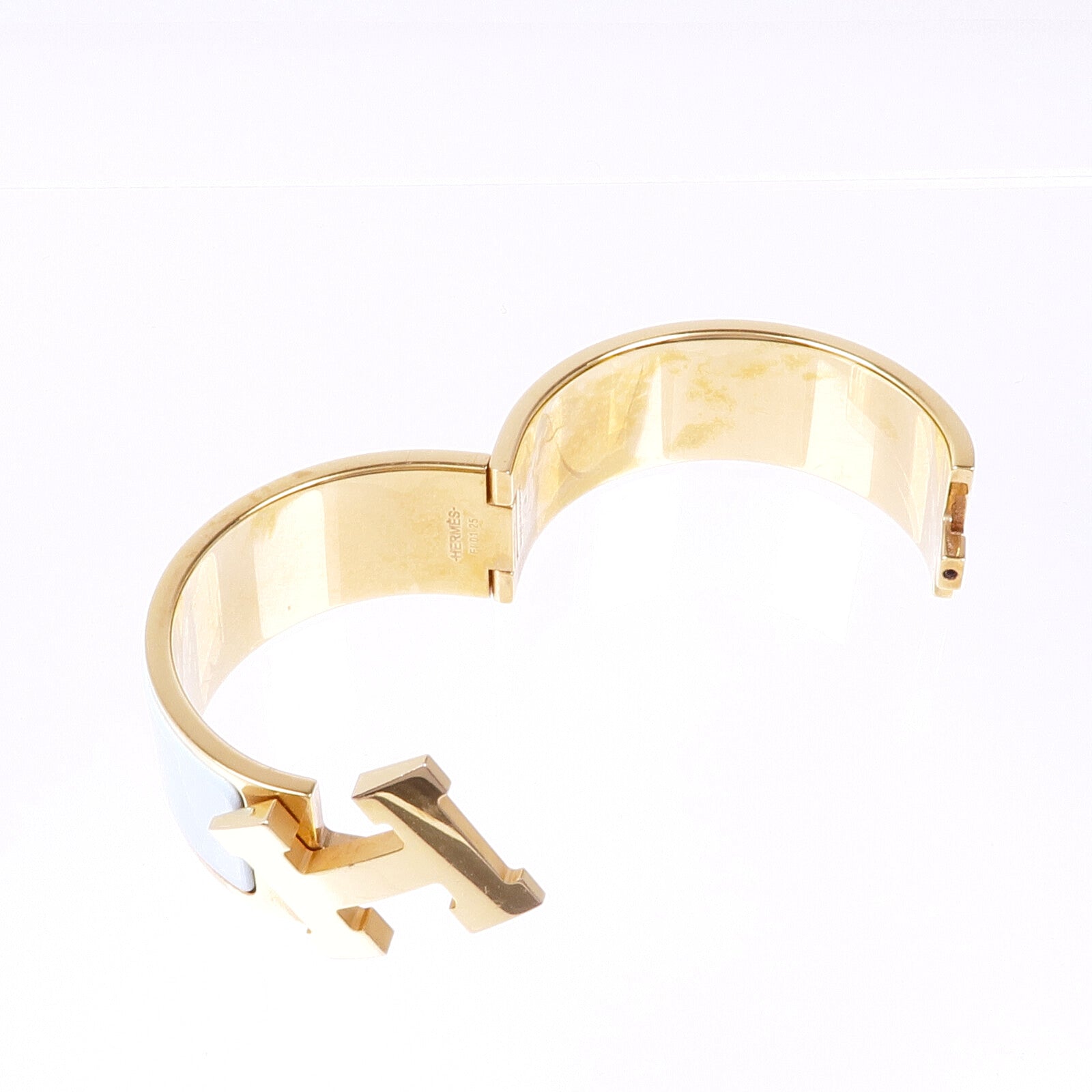 HERMES 金屬/琺瑯Clic-Clac H手鐲