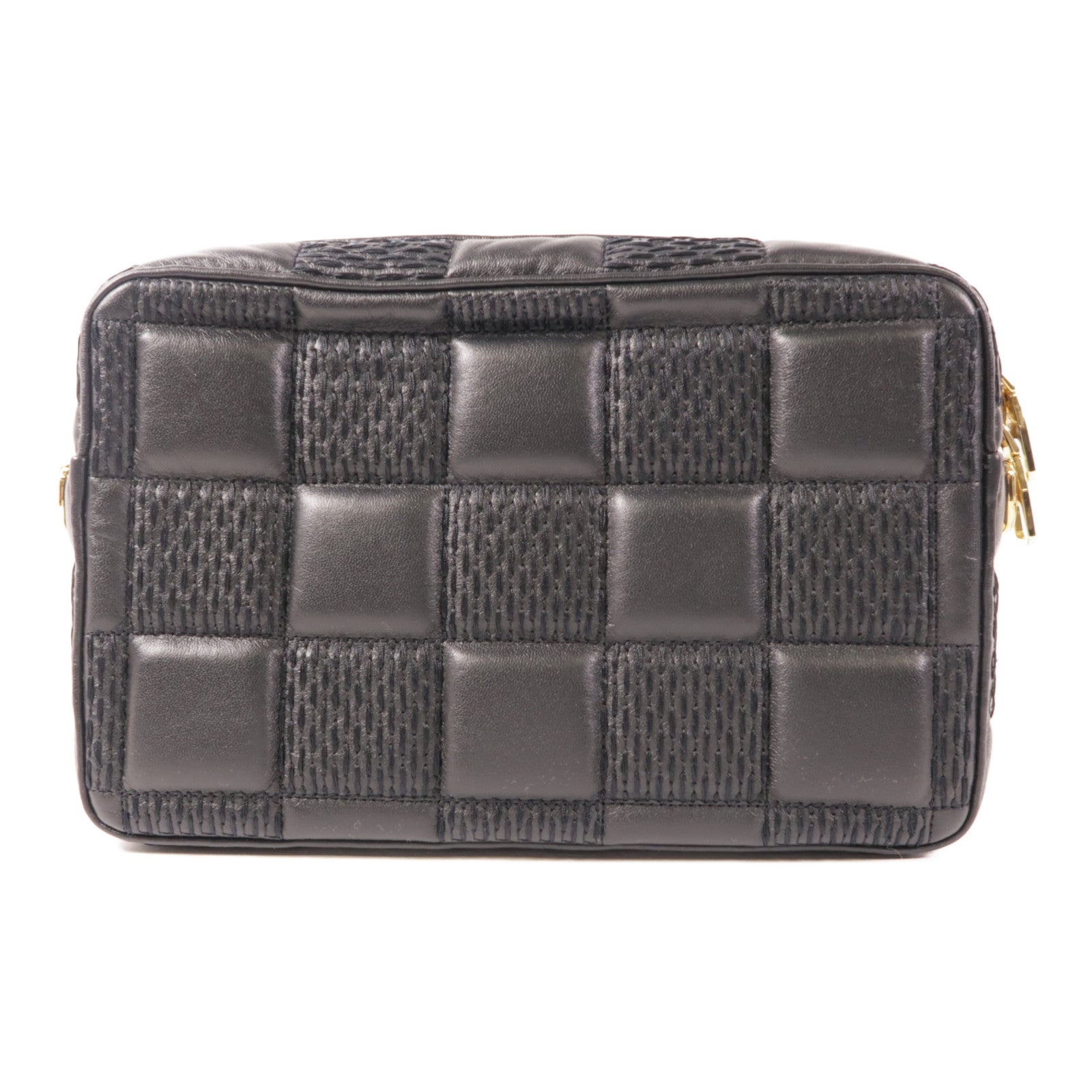 LOUIS VUITTON 【激減優惠】羊皮皮革Troca PM金扣鏈帶肩背袋